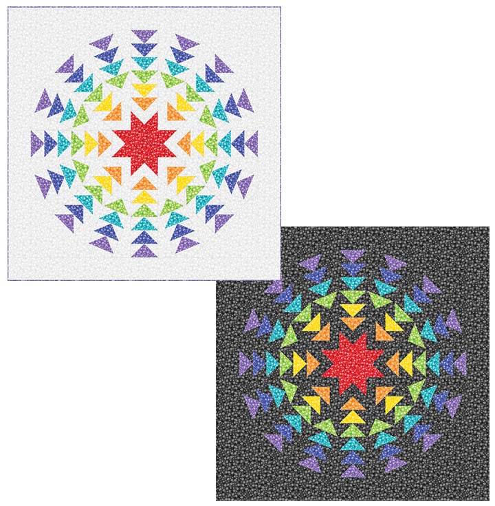 Kit de courtepointe radieuse