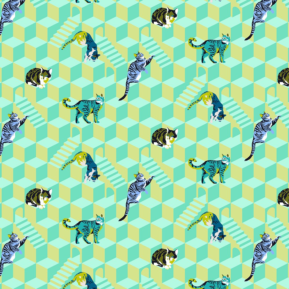 Tula Pink - Besties - Assis Jolie - Prairie - PWTP217.MEADOW