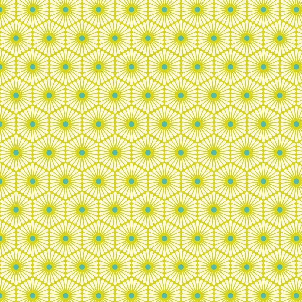 Tula Pink - Besties - Daisy Chain - Clover - PWTP220.CLOVER