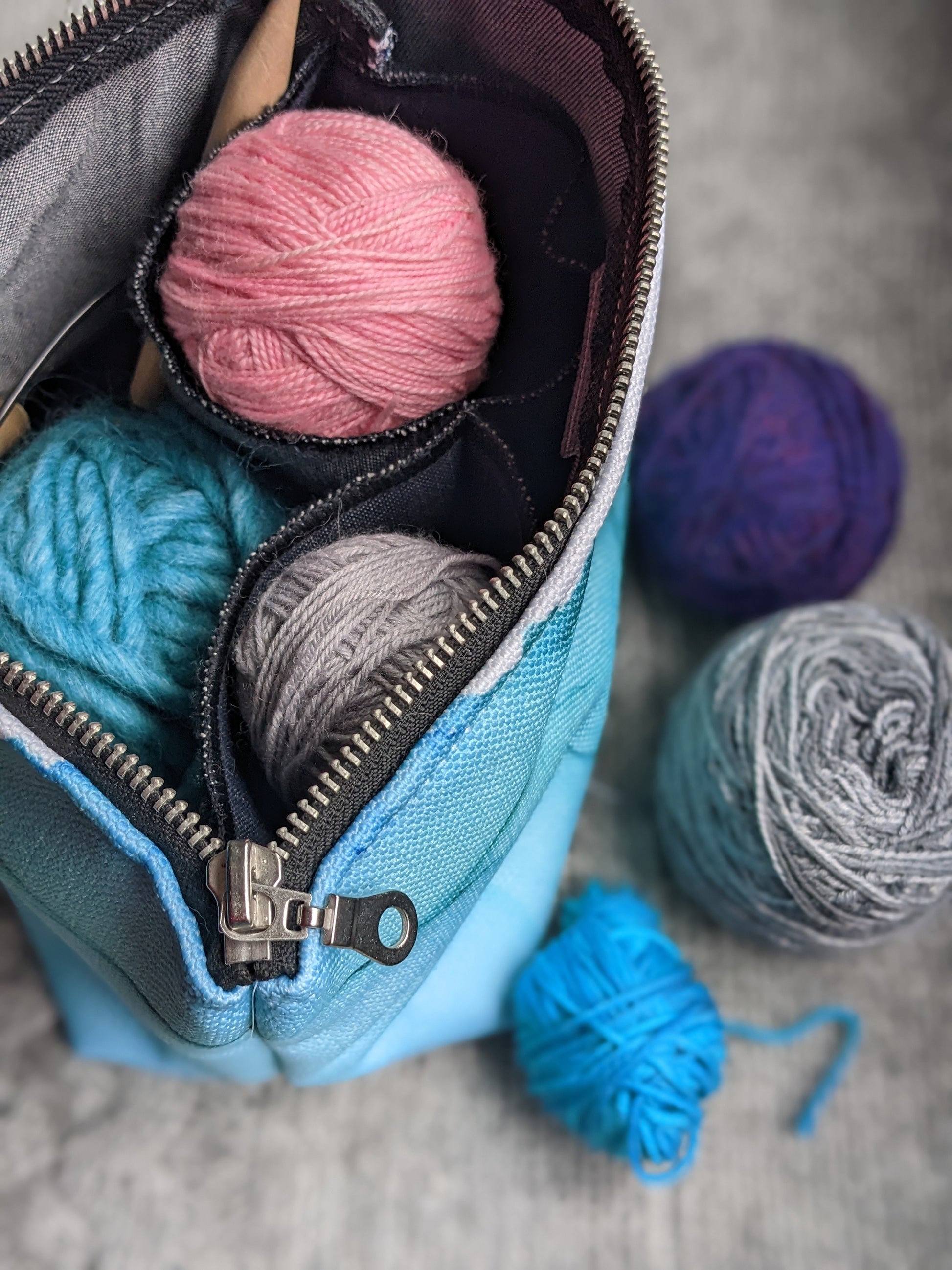Zippered Project Bag | Mandala