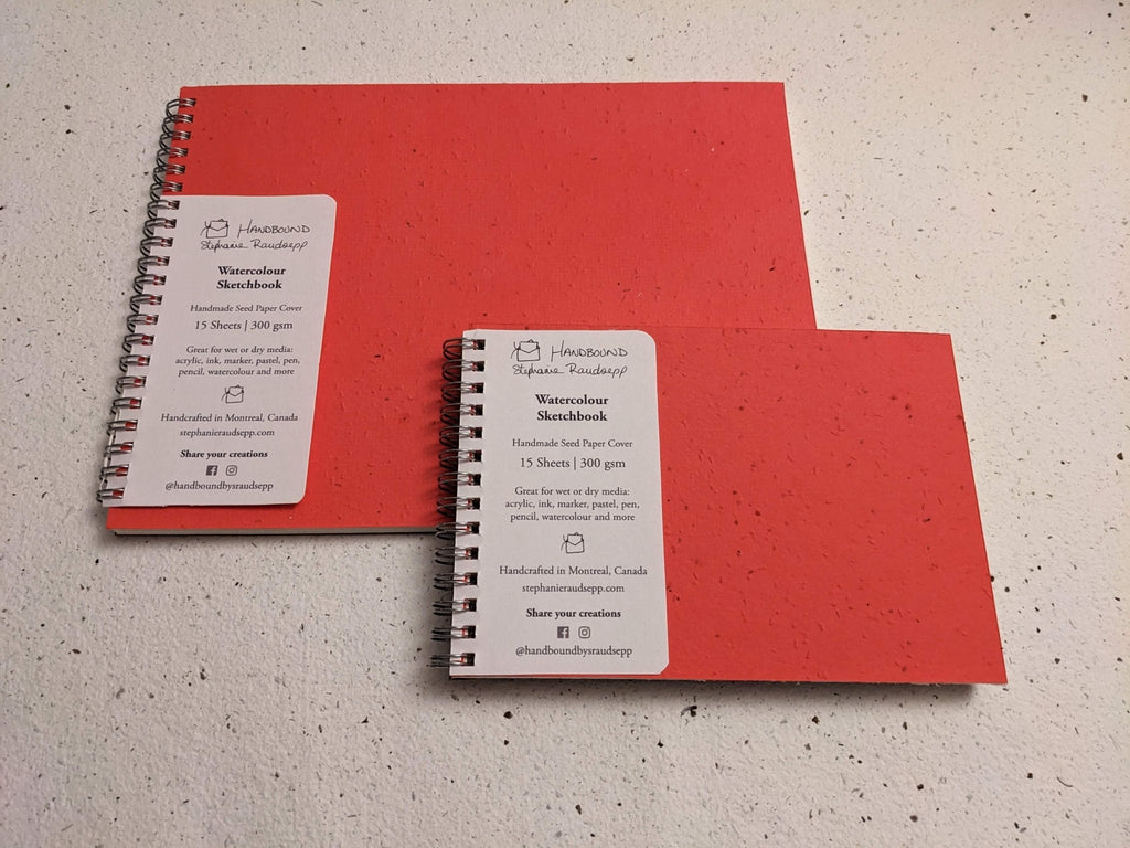 SECONDES | Grand | Carnets de croquis aquarellables à planter | Vente finale