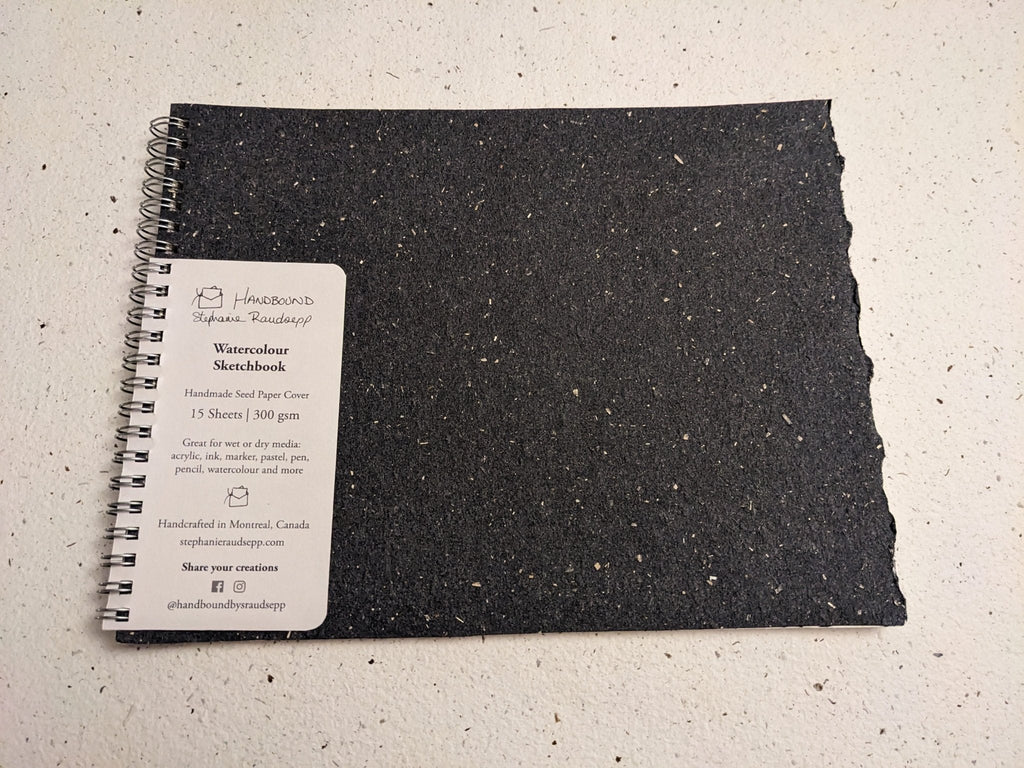 Grand | Édition limitée | Carnets d'aquarelle Sizal