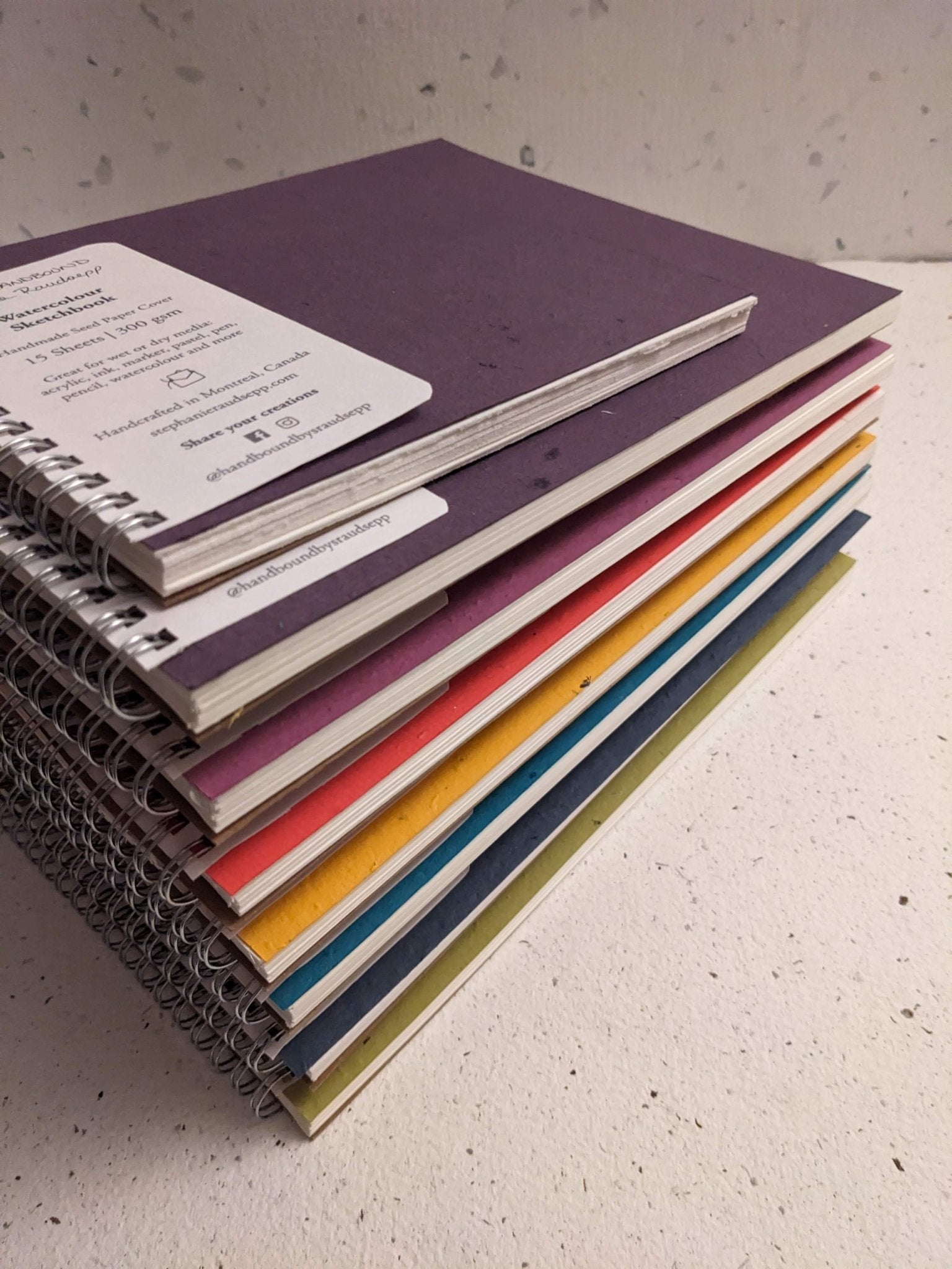 SECONDS | Large | Plantable Watercolour Sketchbooks | Final Sale