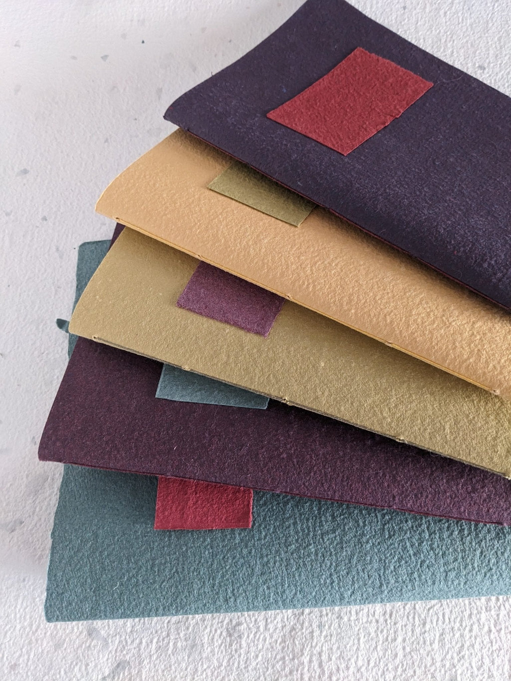 Pocket | The Colour Block Cotton Rag Notebook