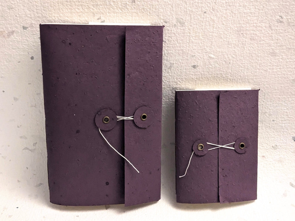 Large | Plantable Button and String Notebook