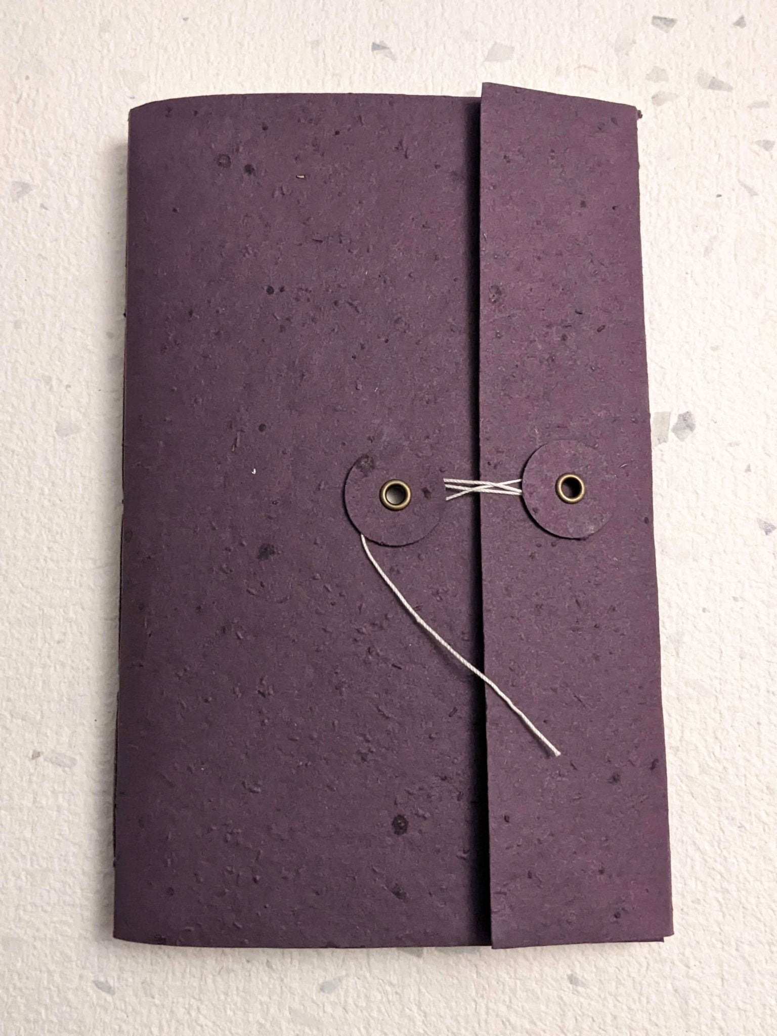 Large | Plantable Button and String Notebook