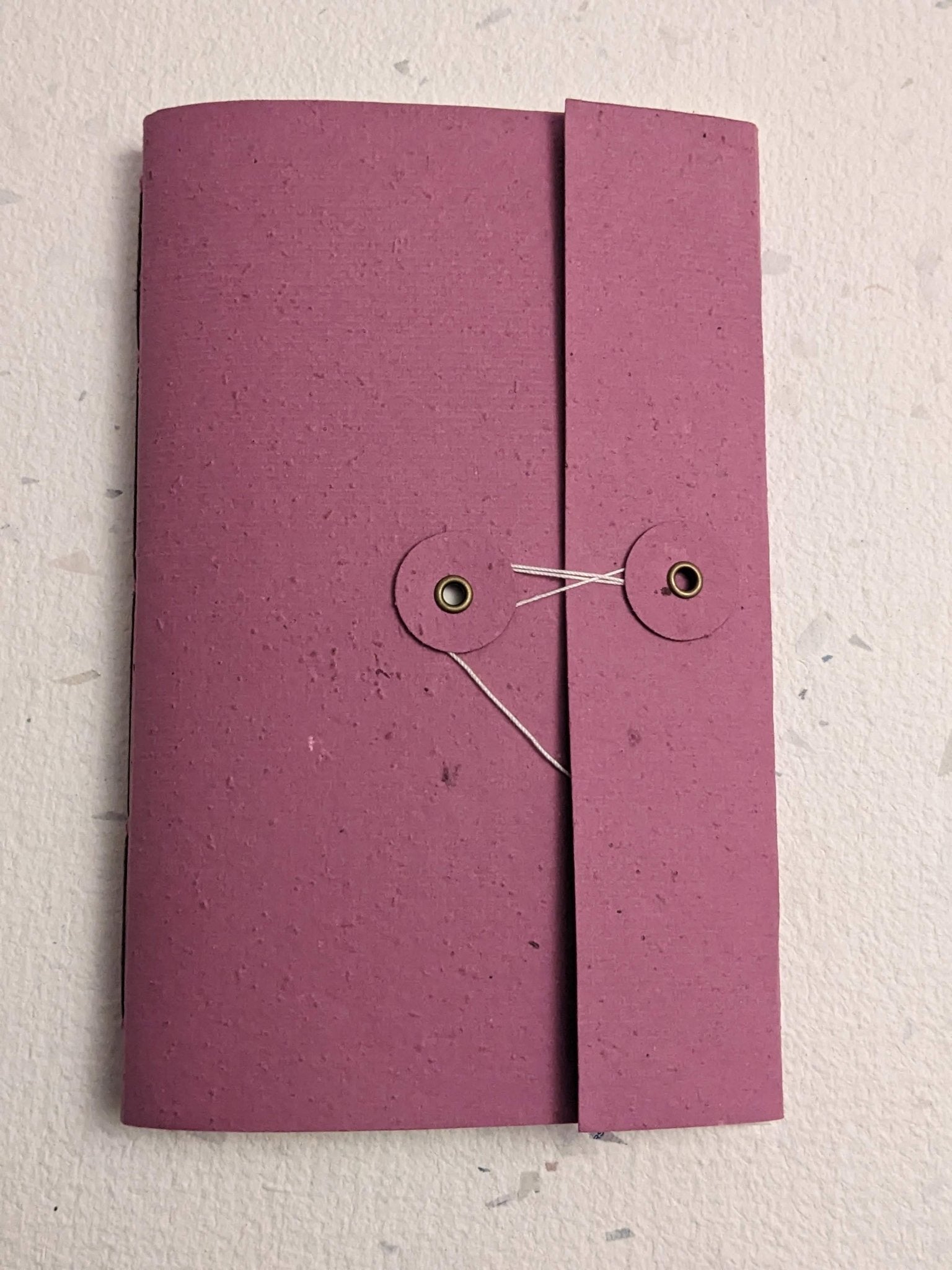 Large | Plantable Button and String Notebook