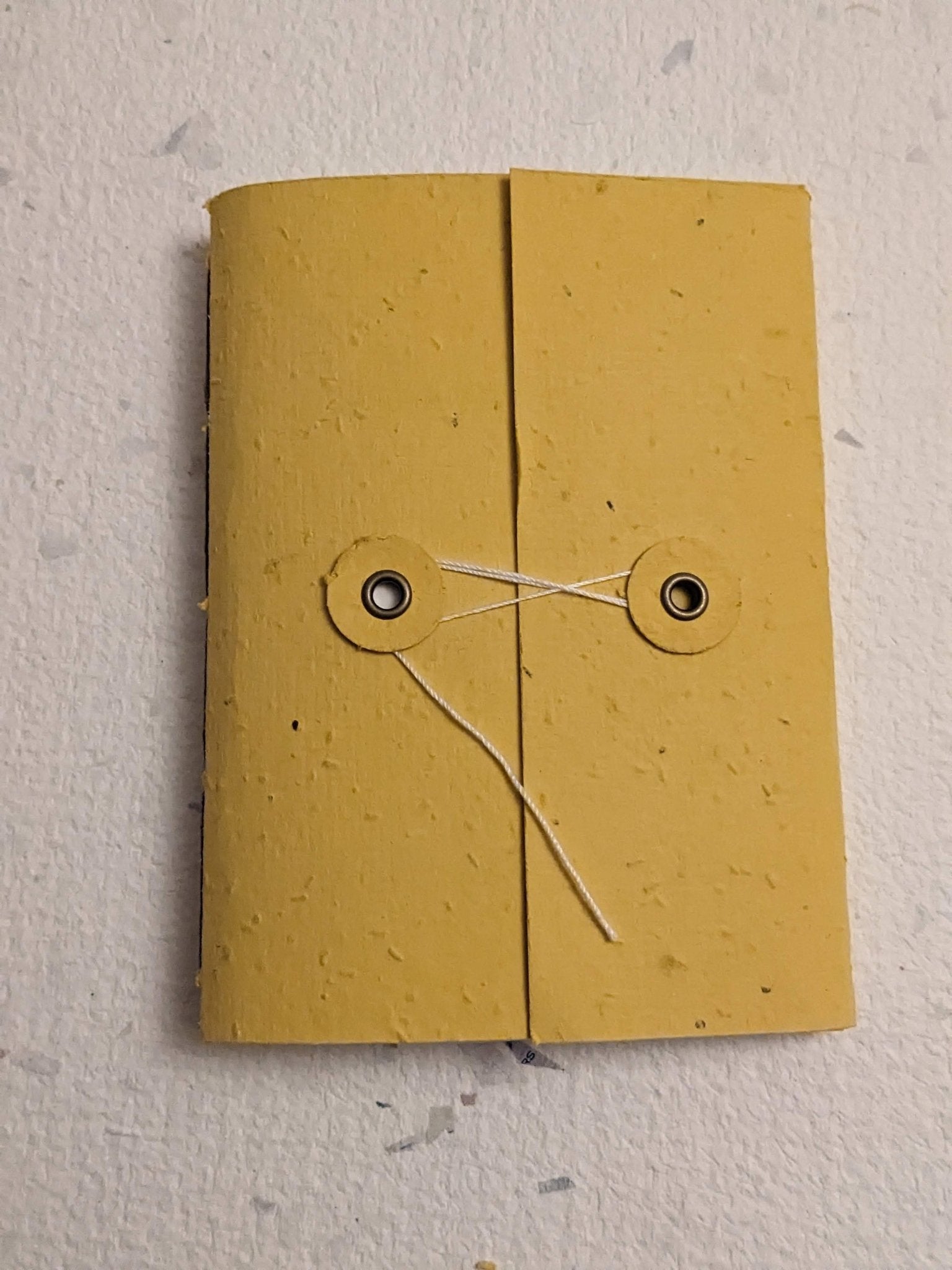 Pocket | Plantable Button and String Notebook