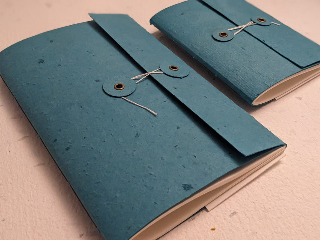 Large | Plantable Button and String Notebook