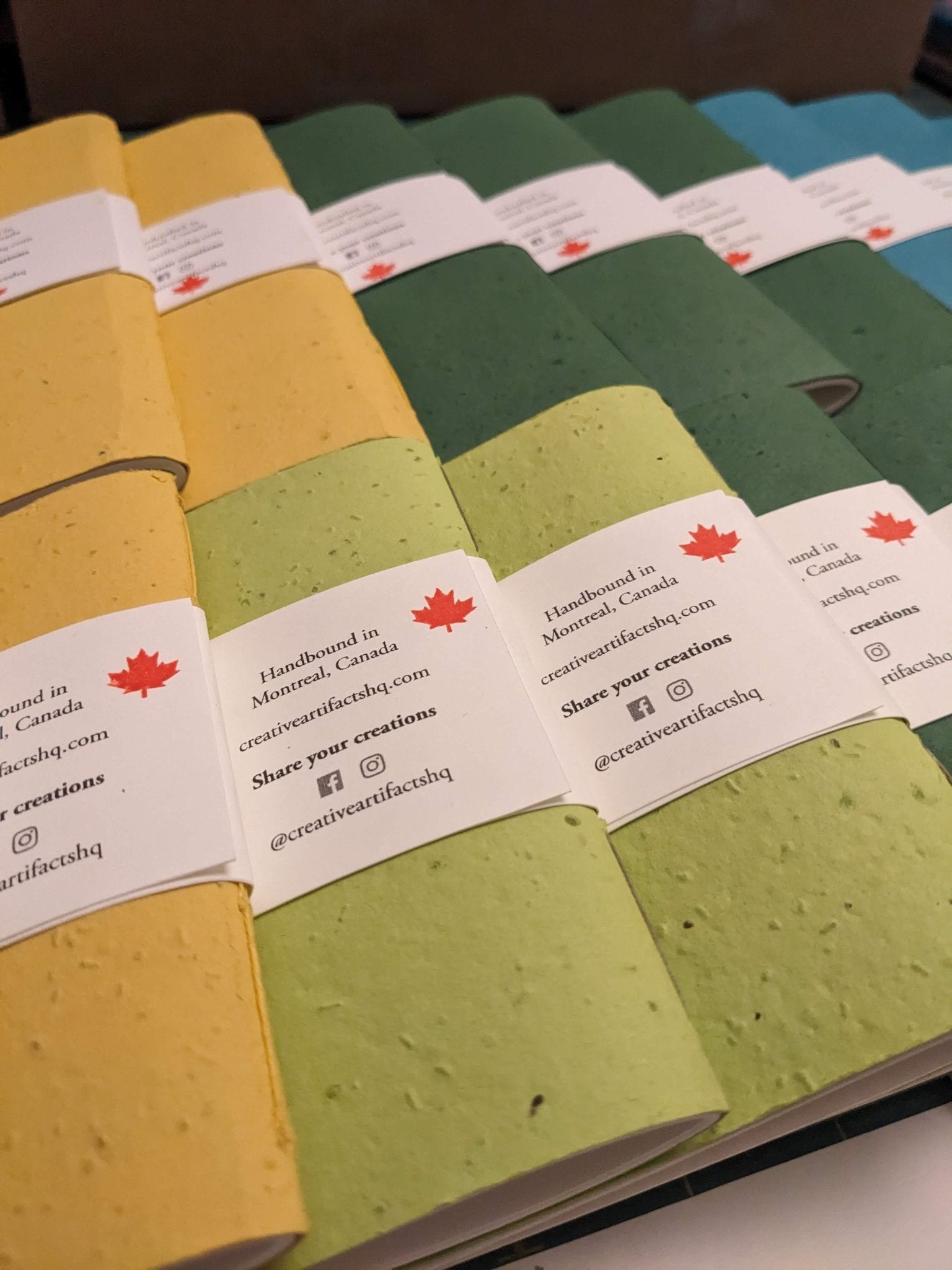 Large | Plantable Cotton Notebook