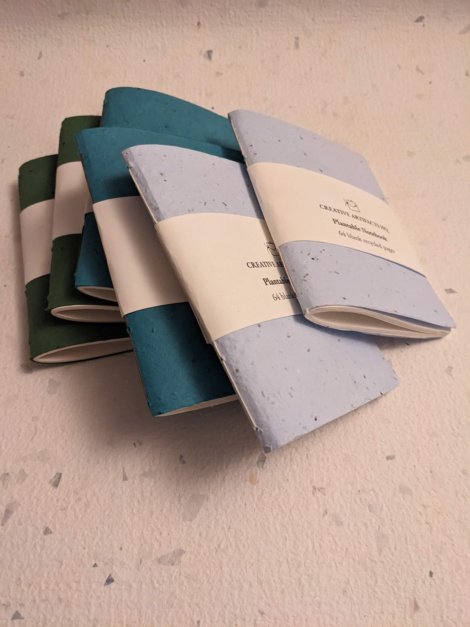 Large | Set of 3 Plantable Cotton Notebooks