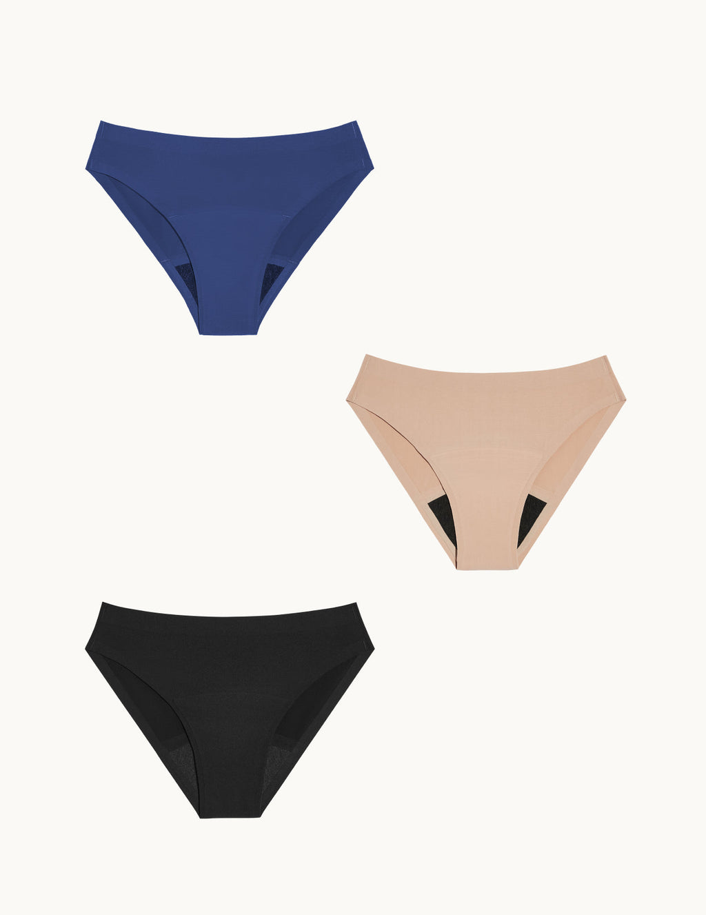 Teen Super Leakproof® No-Show Bikini 3-Pack