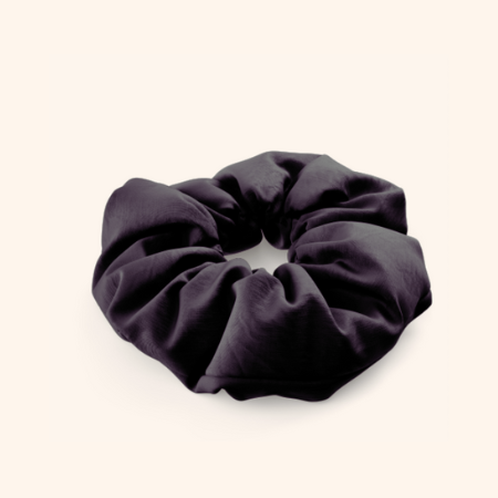 XL Hair Scrunchie - Black