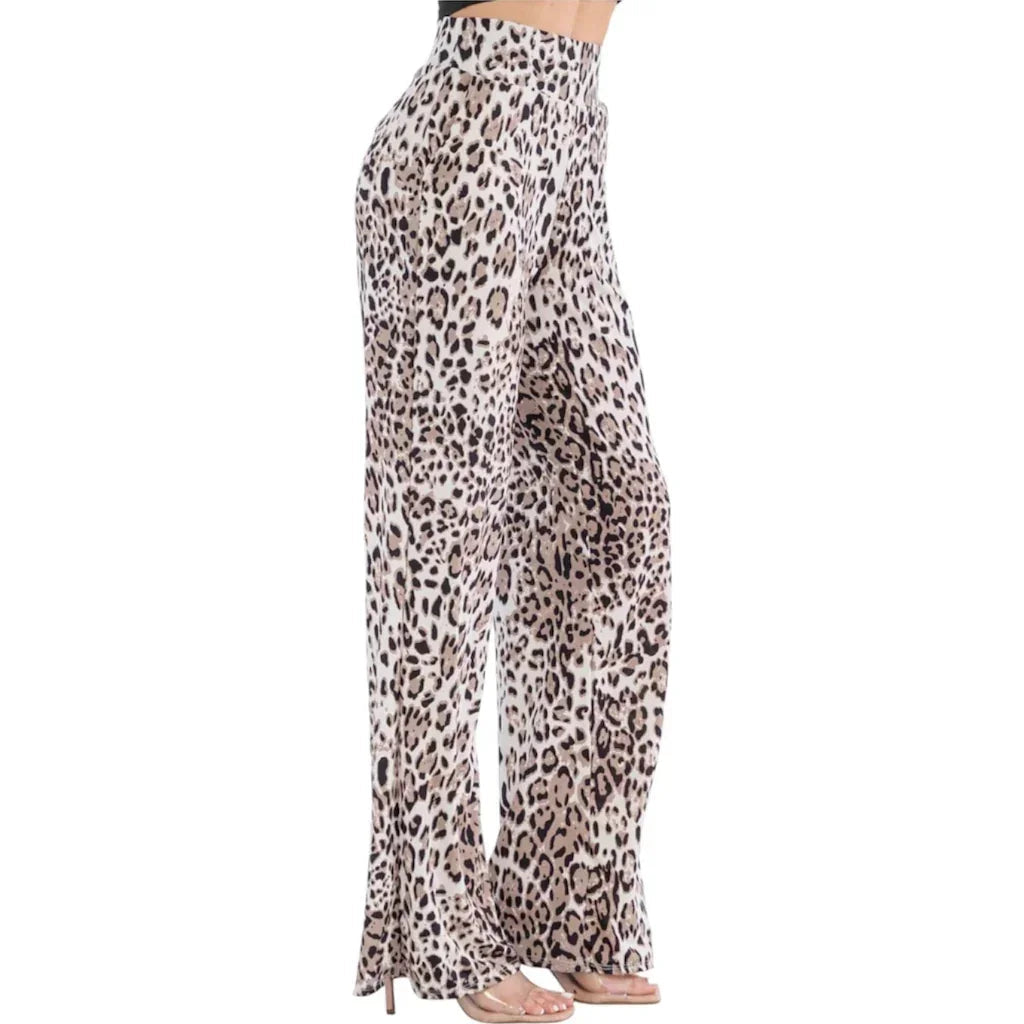 Animal print pants