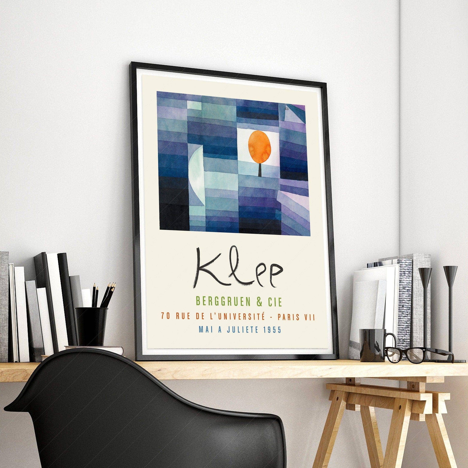 Paul Klee Harbinger of Autumn Art Print – Bauhaus Exhibition Poster