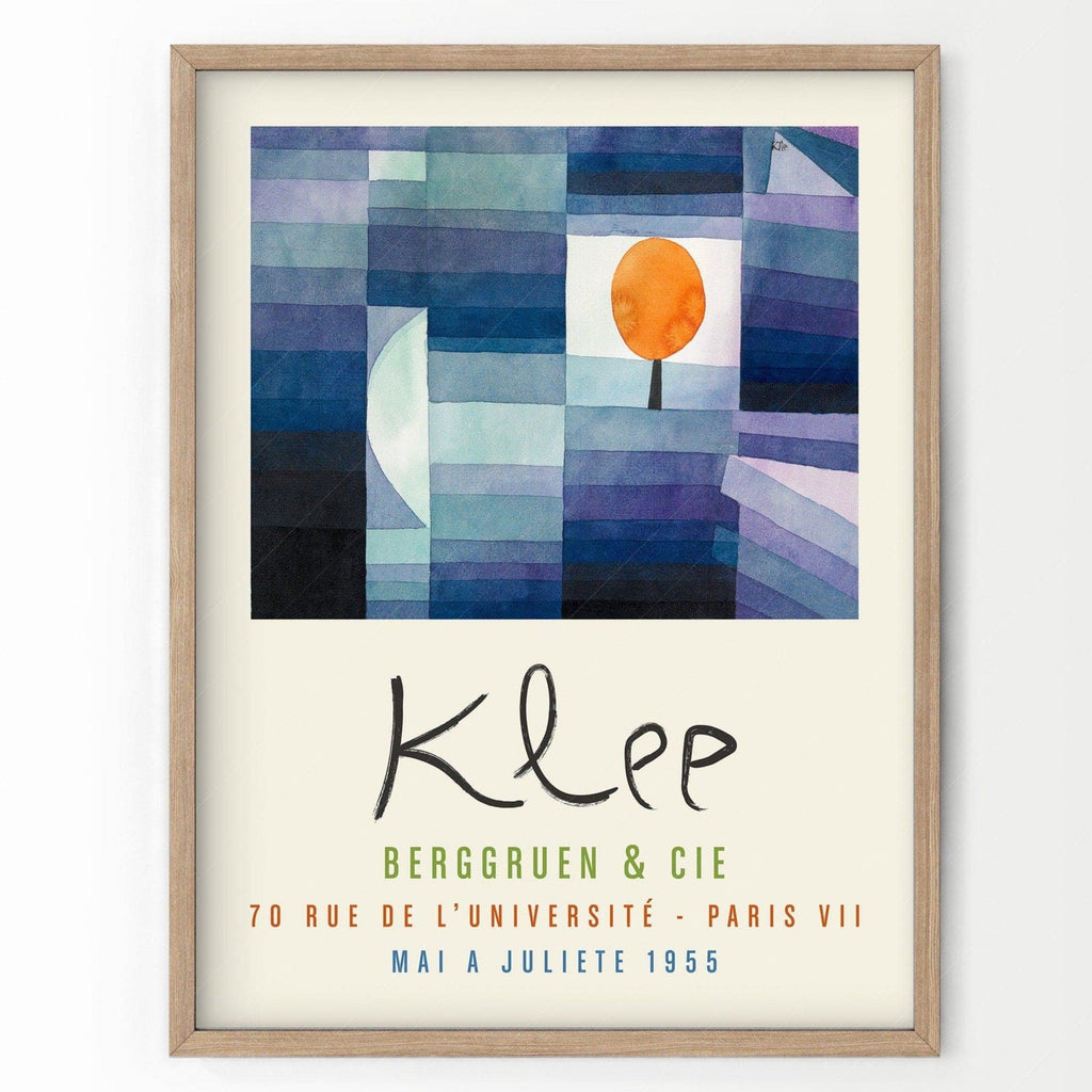Paul Klee Harbinger of Autumn Art Print – Bauhaus Exhibition Poster