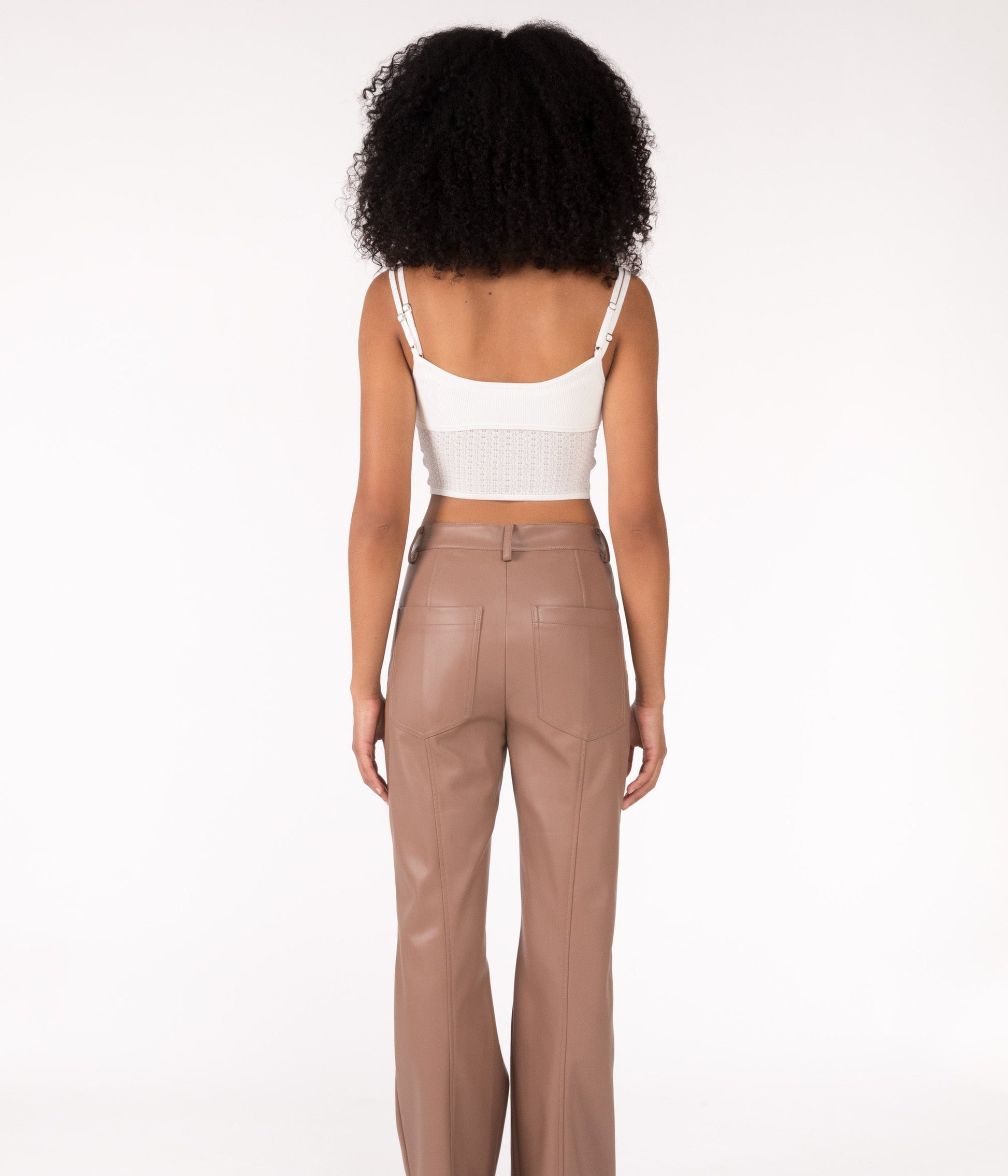 GWEN Women's High-Waisted Vegan Pants