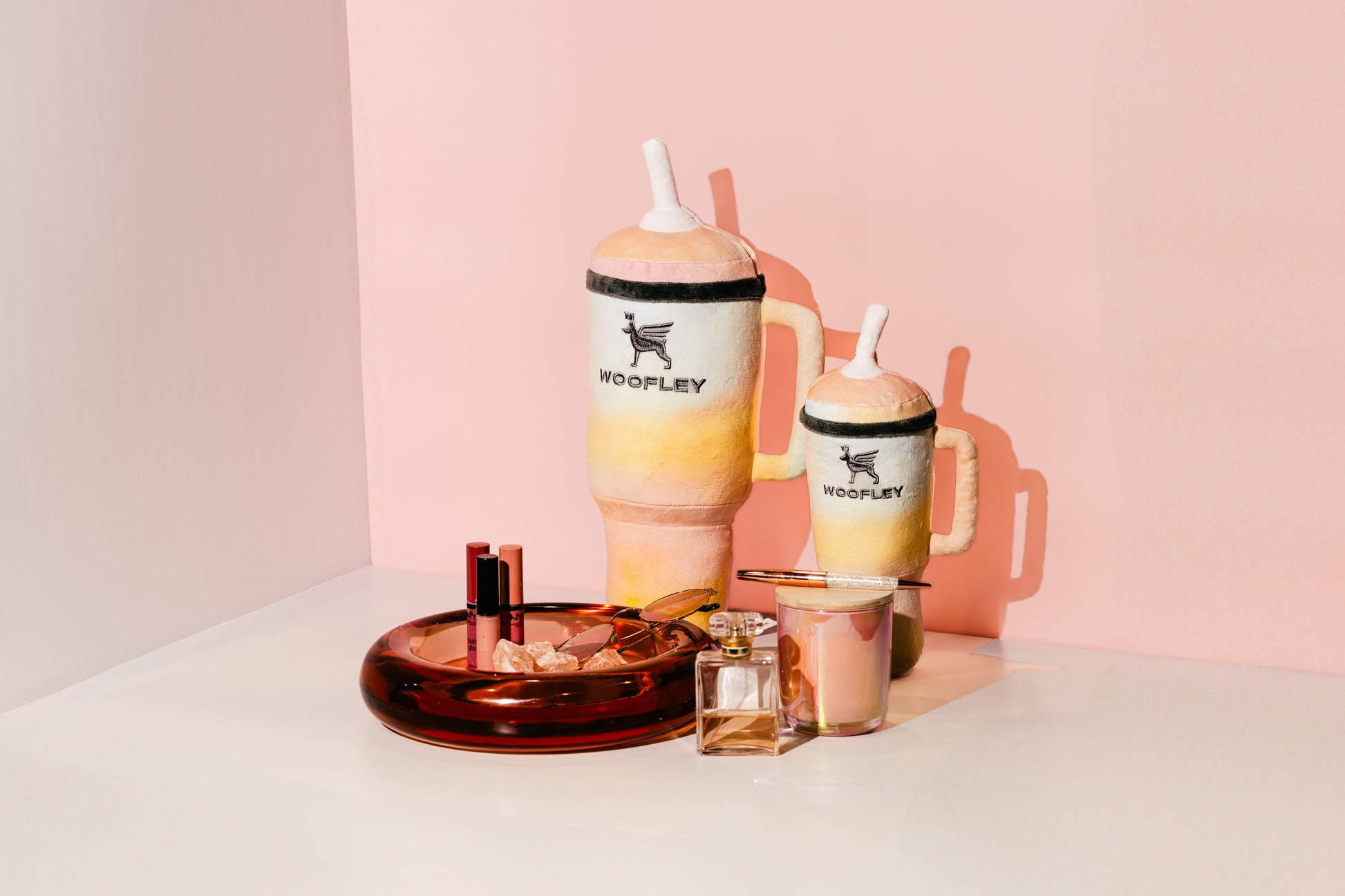 NOUVEAU ÉDITION LIMITÉE Pawty Animals Jouet pour chien Woofley Tumbler écologique - Grand