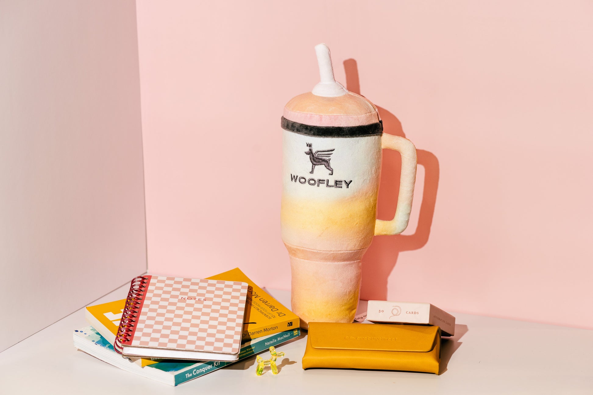 NOUVEAU ÉDITION LIMITÉE Pawty Animals Jouet pour chien Woofley Tumbler écologique - Petit