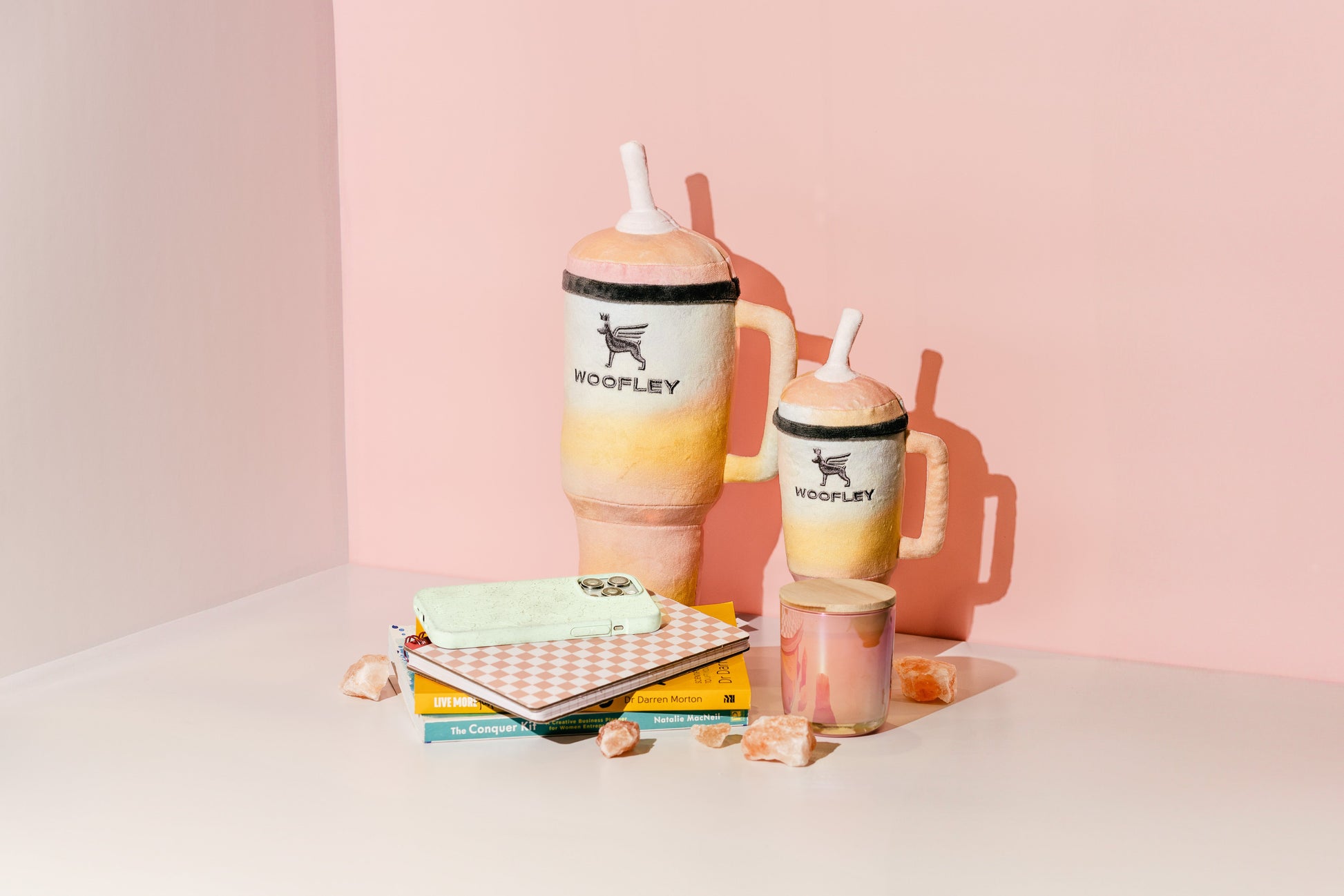 NOUVEAU ÉDITION LIMITÉE Pawty Animals Jouet pour chien Woofley Tumbler écologique - Grand