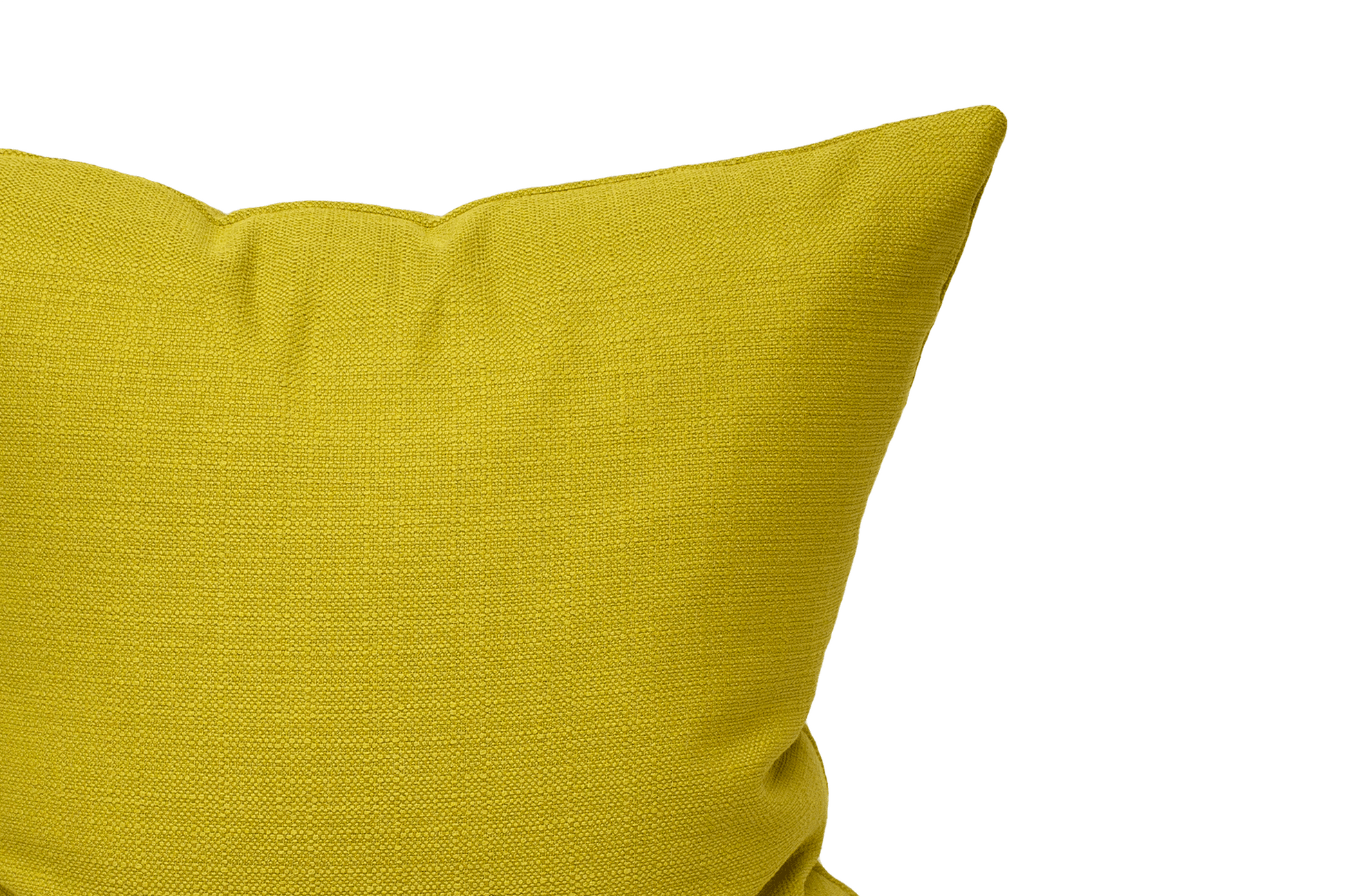 Housse de coussin pomme verte