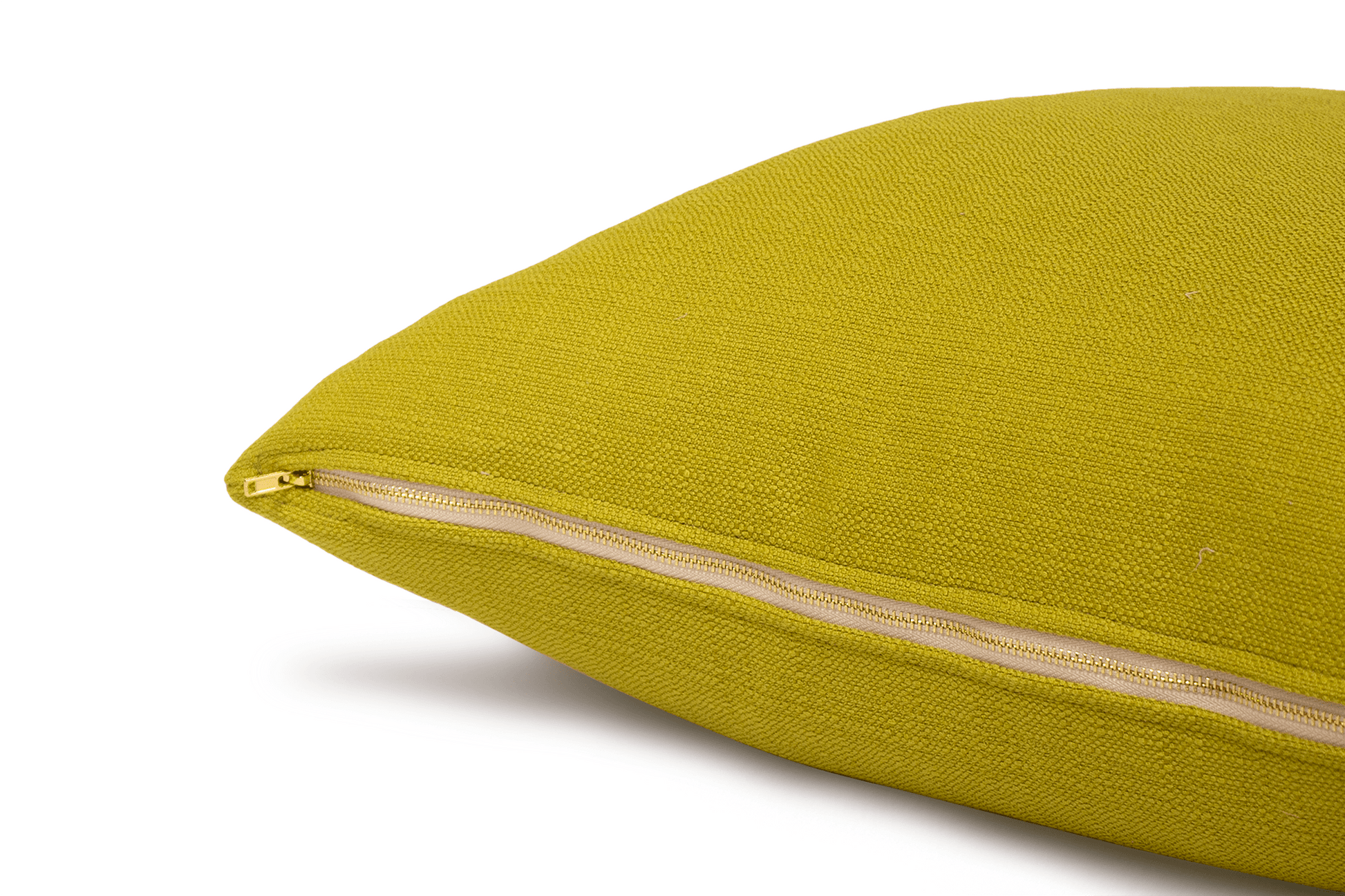 Housse de coussin pomme verte