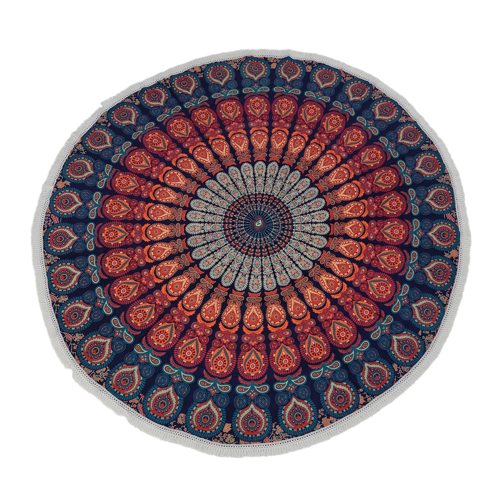 Tapis de plage bohème