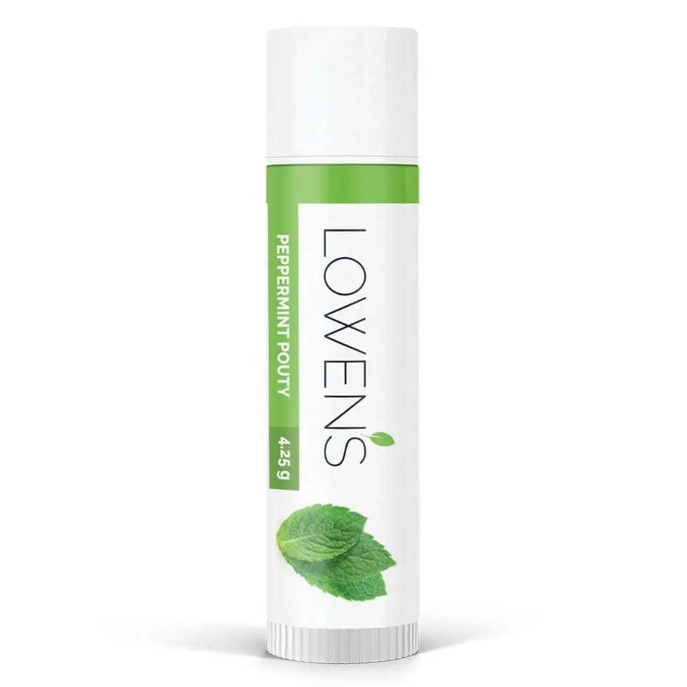 Baume à lèvres à la menthe poivrée