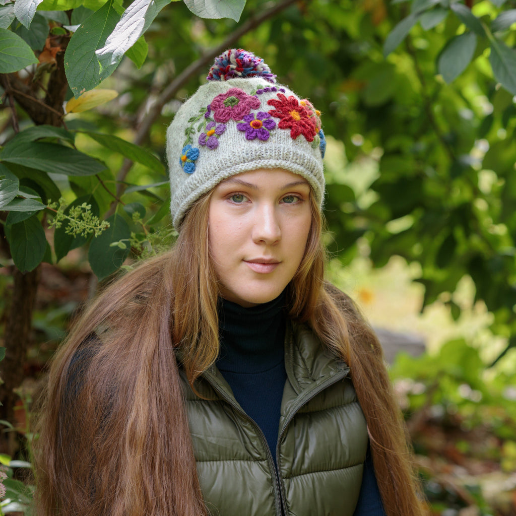 Little Flower Beanie