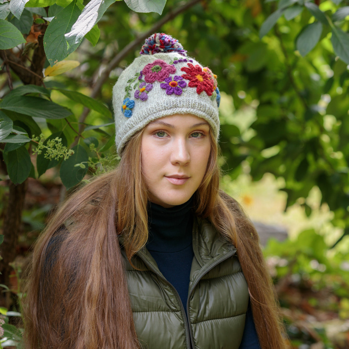 Little Flower Beanie
