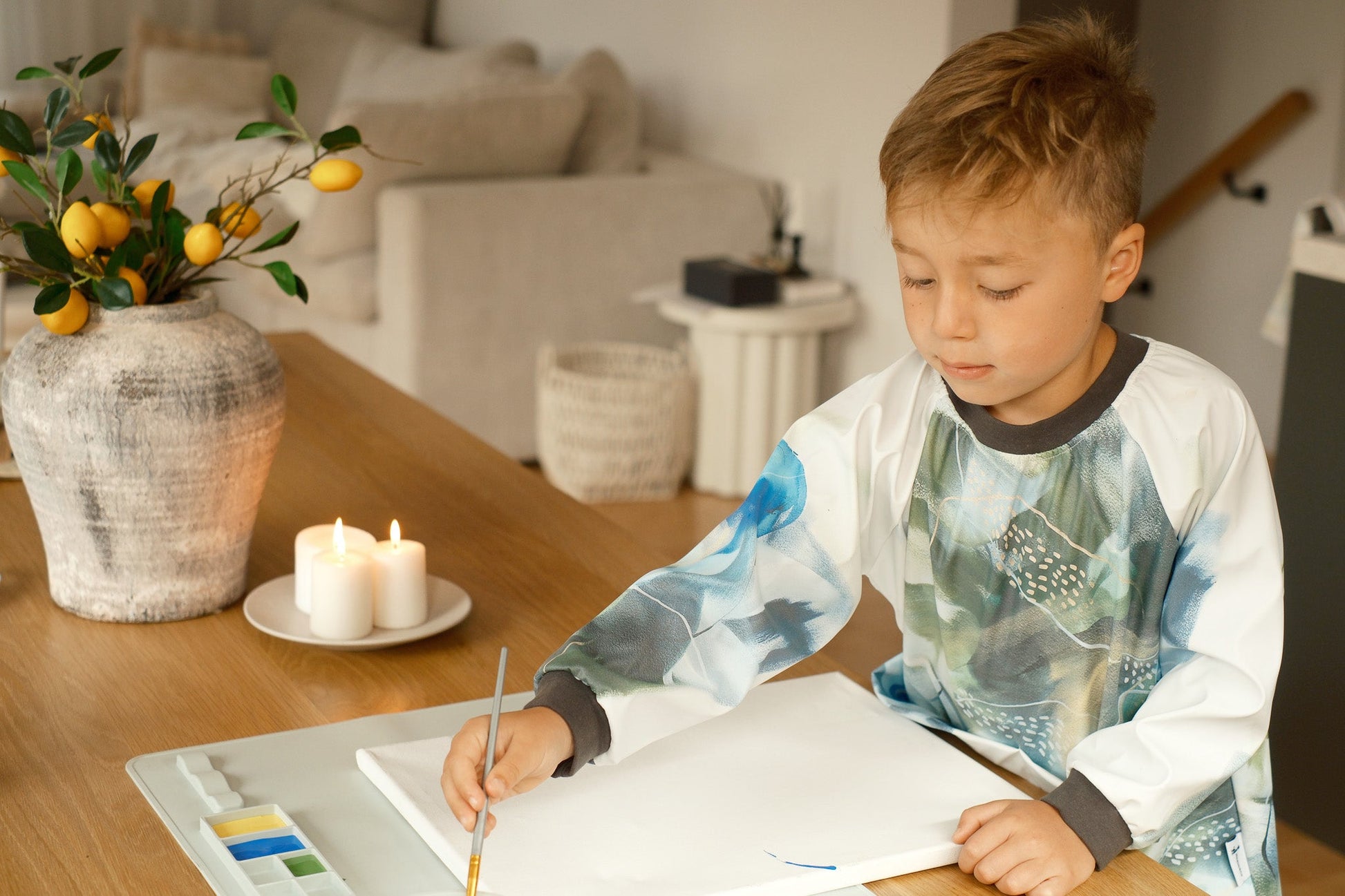 Tableau d'artiste imperméable pour enfants