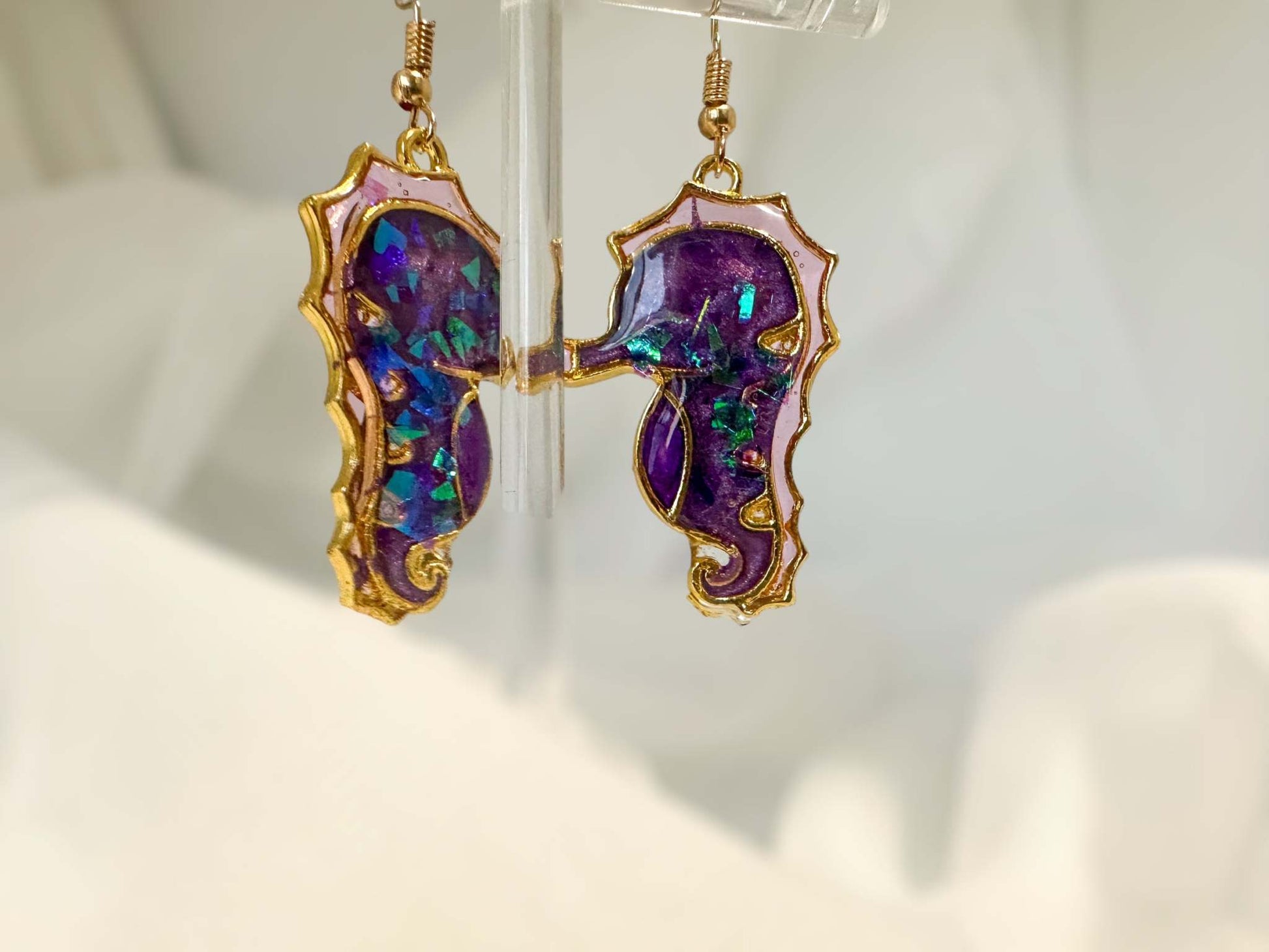 Whimsical Ocean Themed Resin Earring Sets