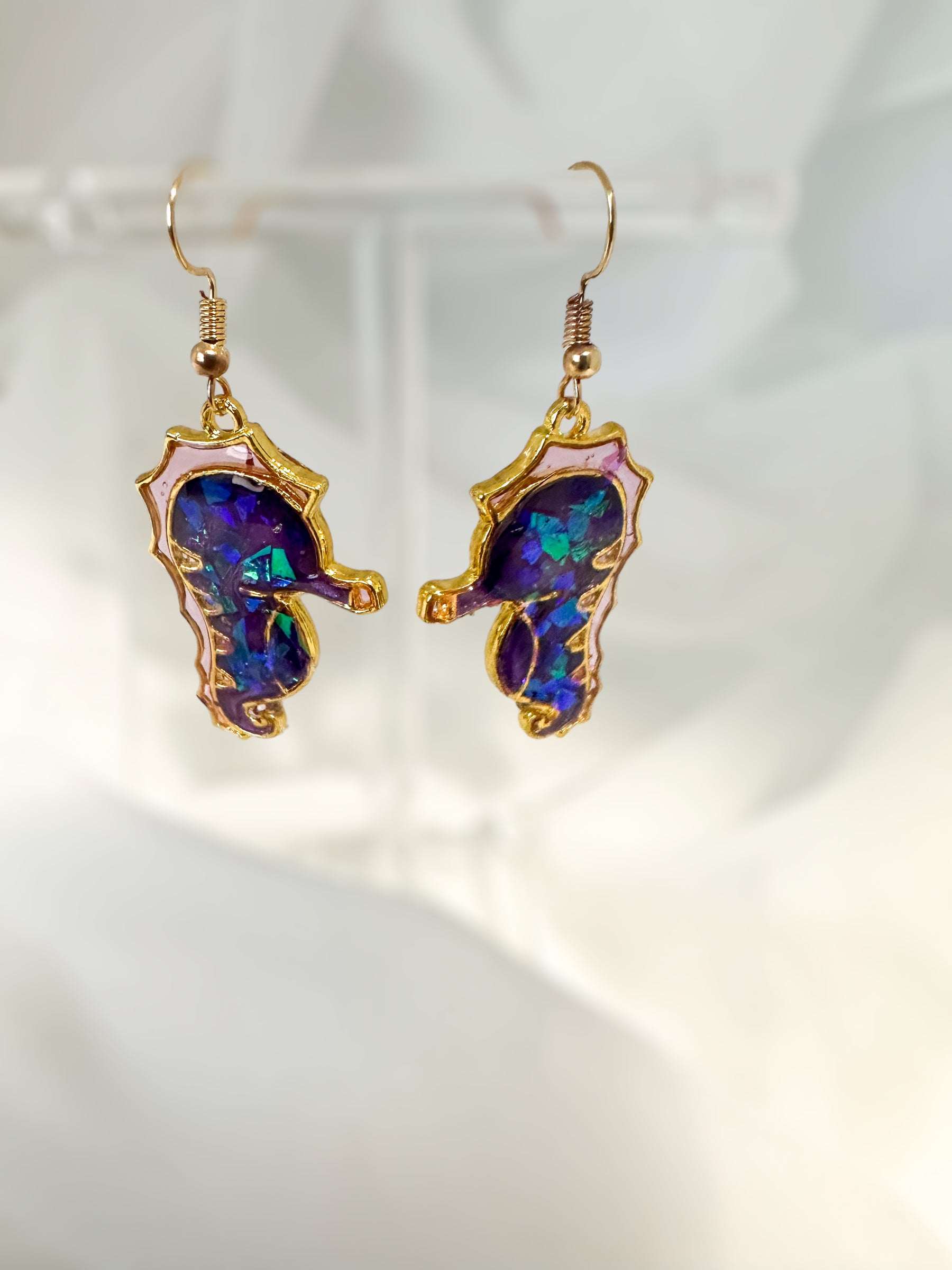 Whimsical Ocean Themed Resin Earring Sets