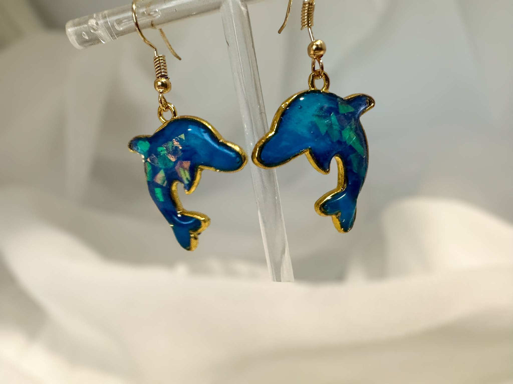 Whimsical Ocean Themed Resin Earring Sets