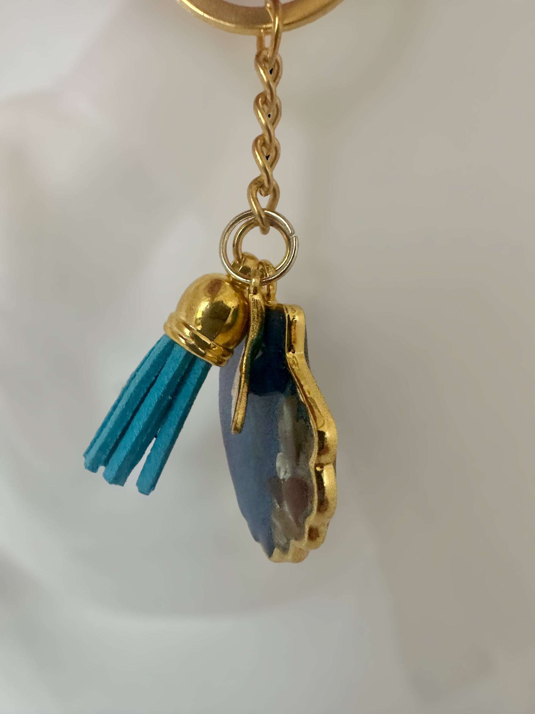 Ocean-Inspired Resin Keychain: Carry a Piece of the Sea with You