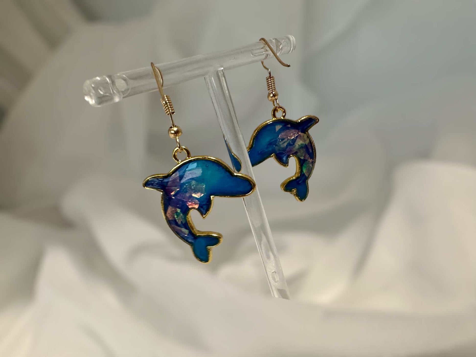 Whimsical Ocean Themed Resin Earring Sets