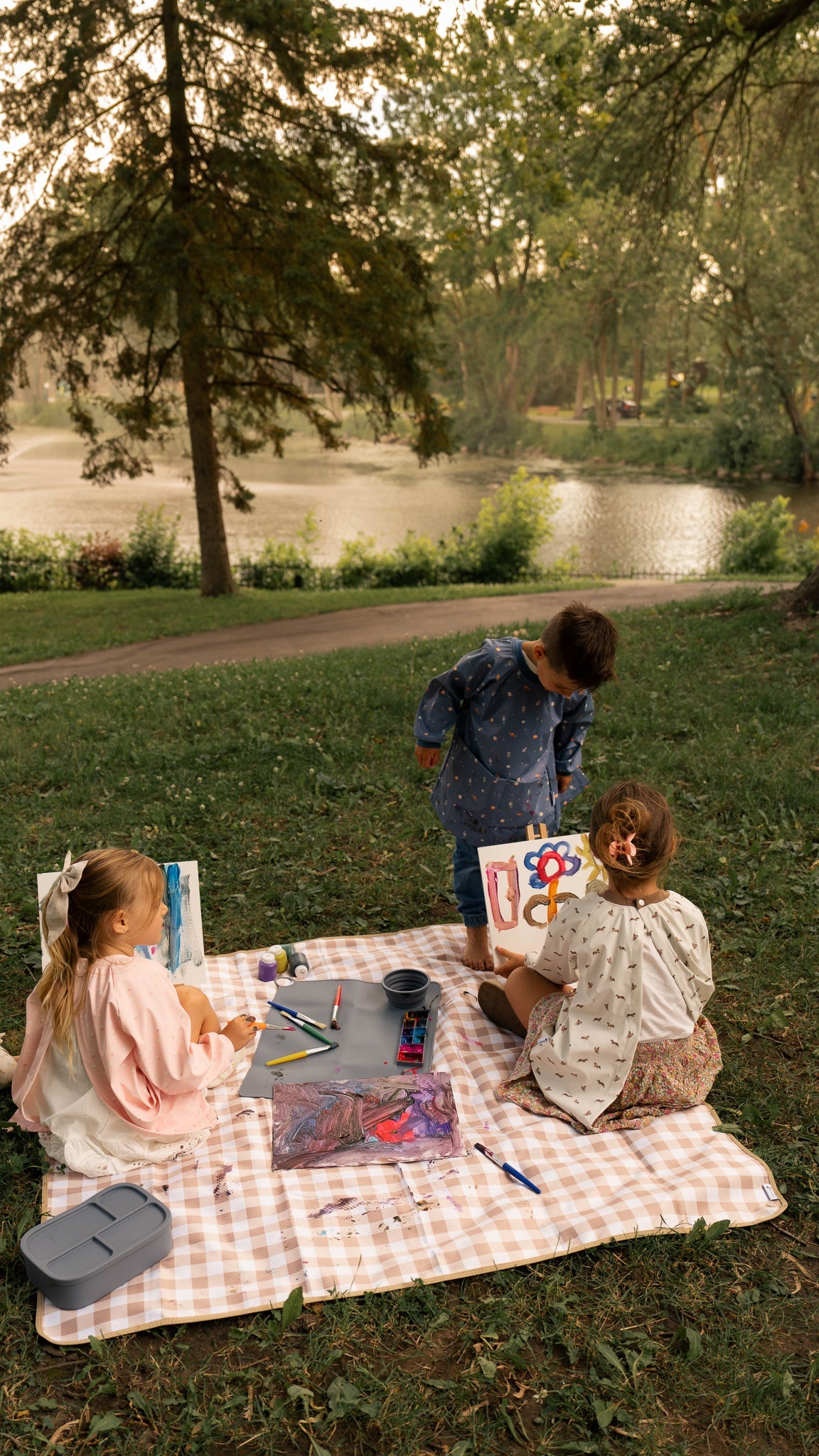 Tableau d'artiste imperméable pour enfants