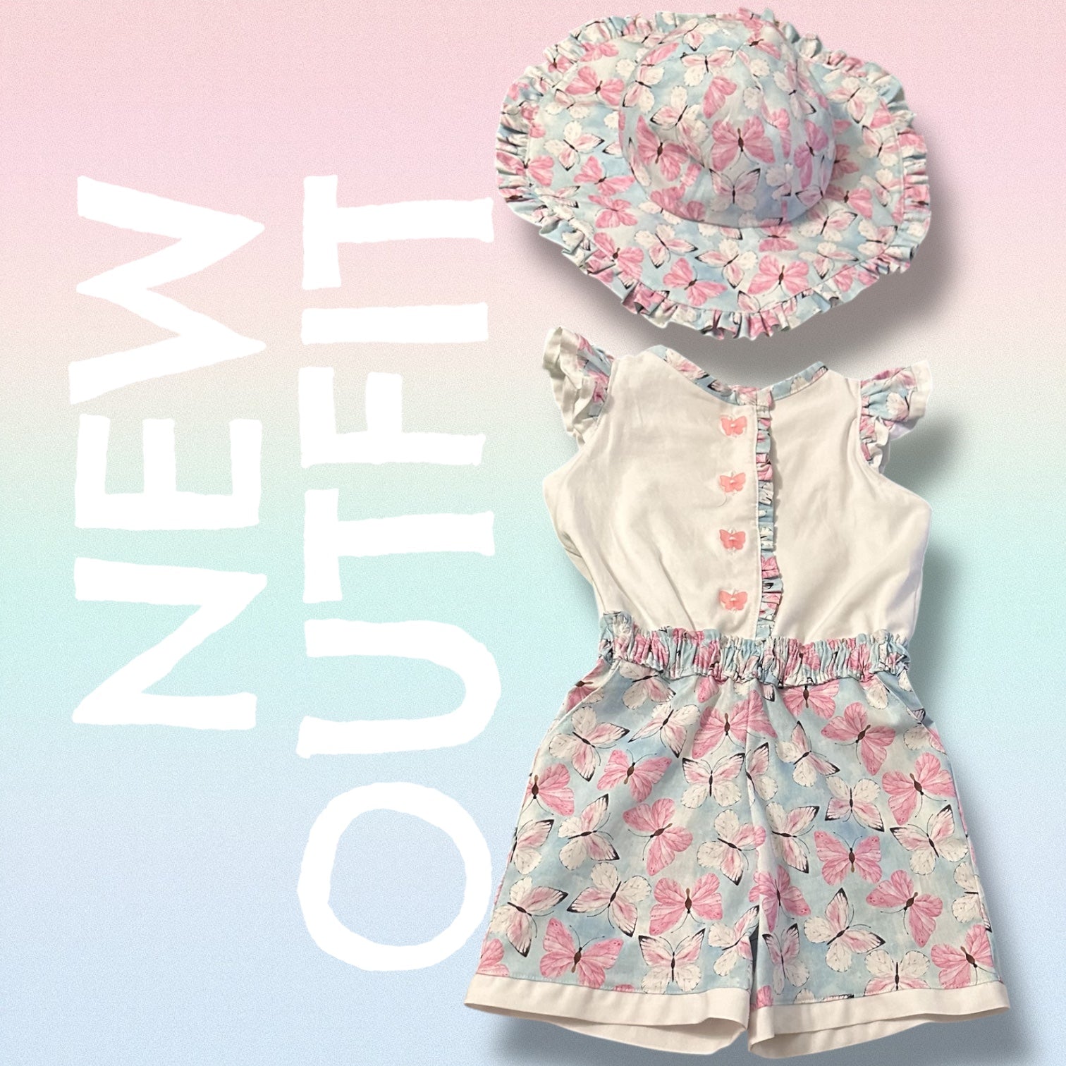 Ensemble Papillon Doux Été 🦋🌸