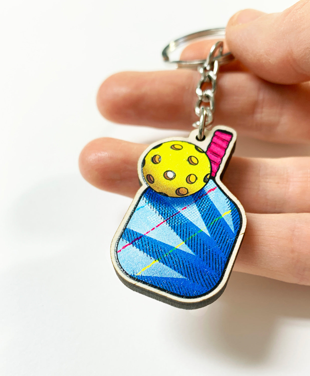 Pickleball Keychain