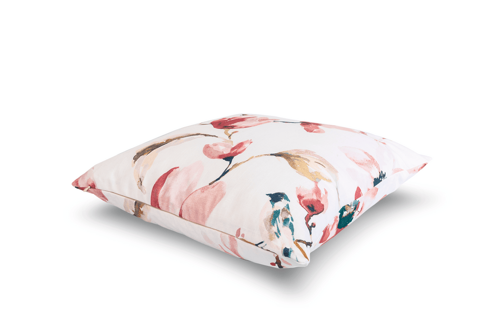 Housse de coussin florale éthérée
