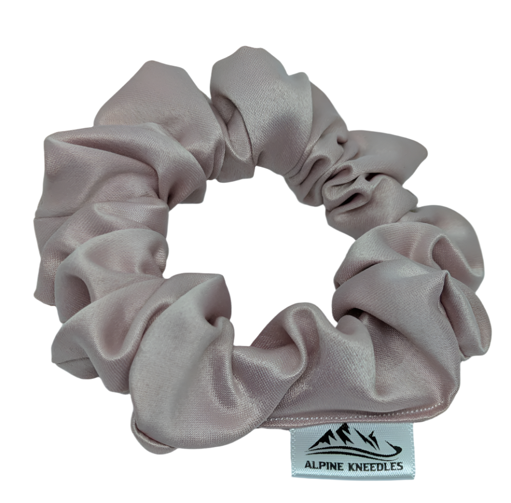 Pink Lily - Sapling Satin Scrunchie