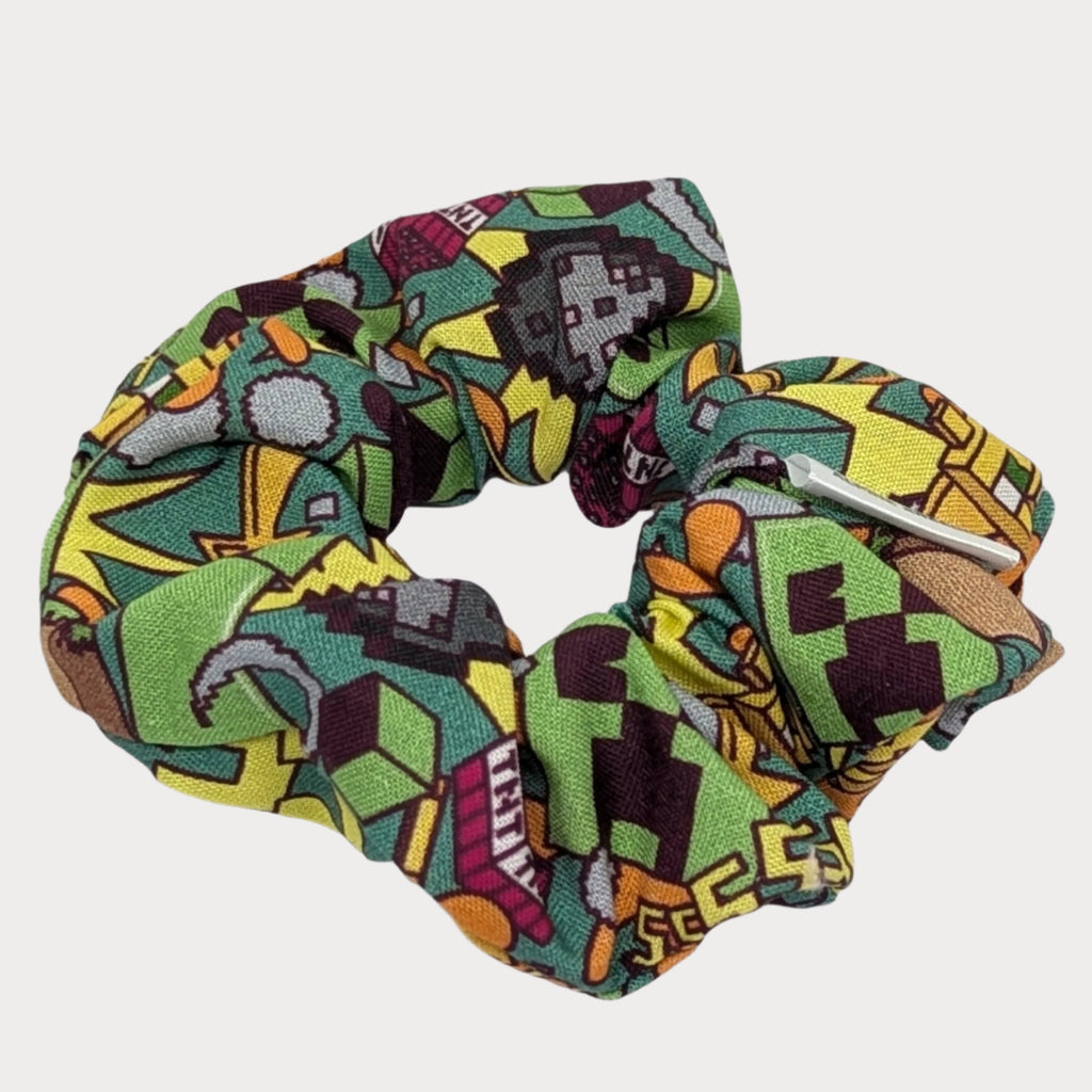 Pixel Grove - Maple Cotton Scrunchie