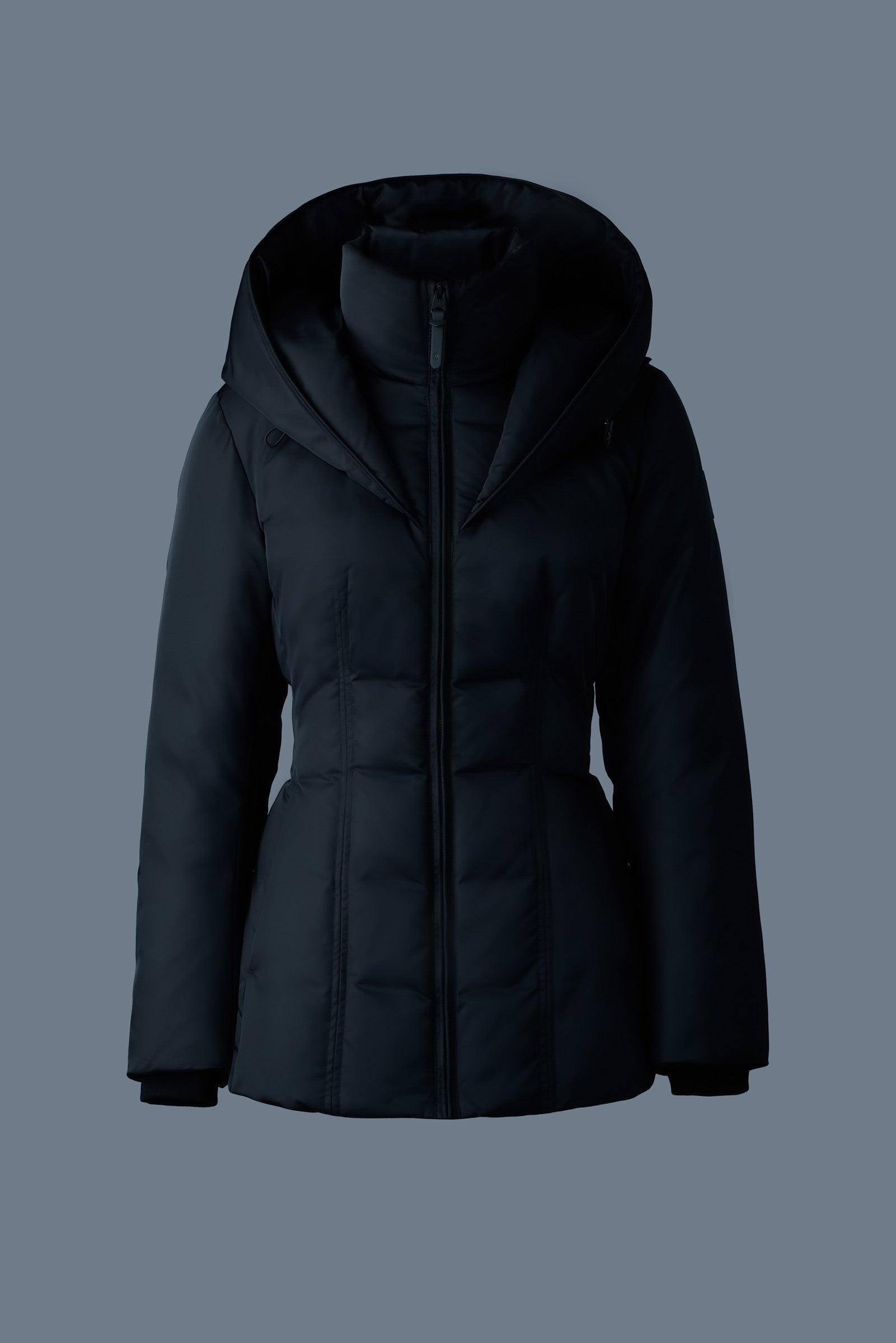 Doudoune moyenne en satin ALANA Tech