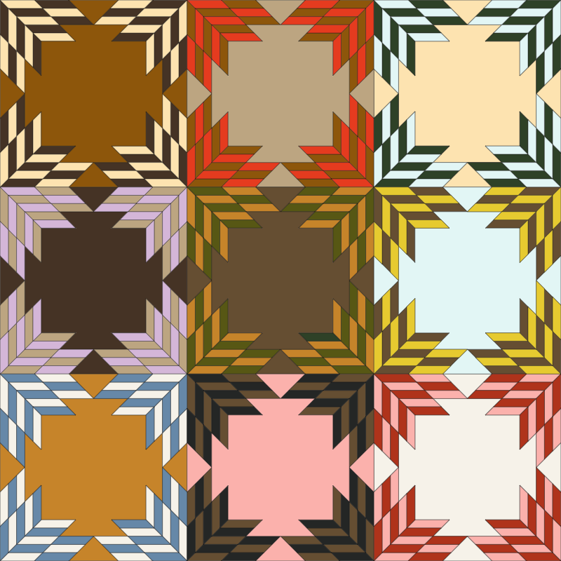 Kit de courtepointe Backcountry Star