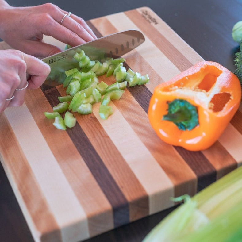 Wood Cutting Board, the Unique 'D-Zartailles'
