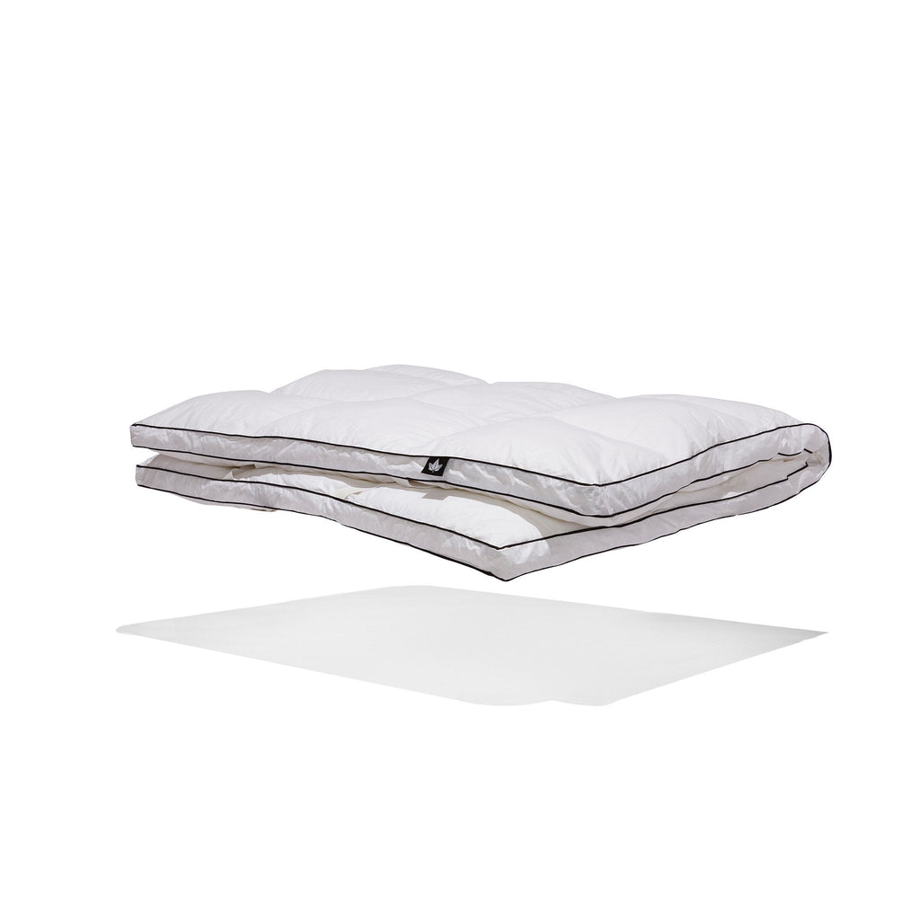 Matelas en polyester alternative au duvet de microfibre