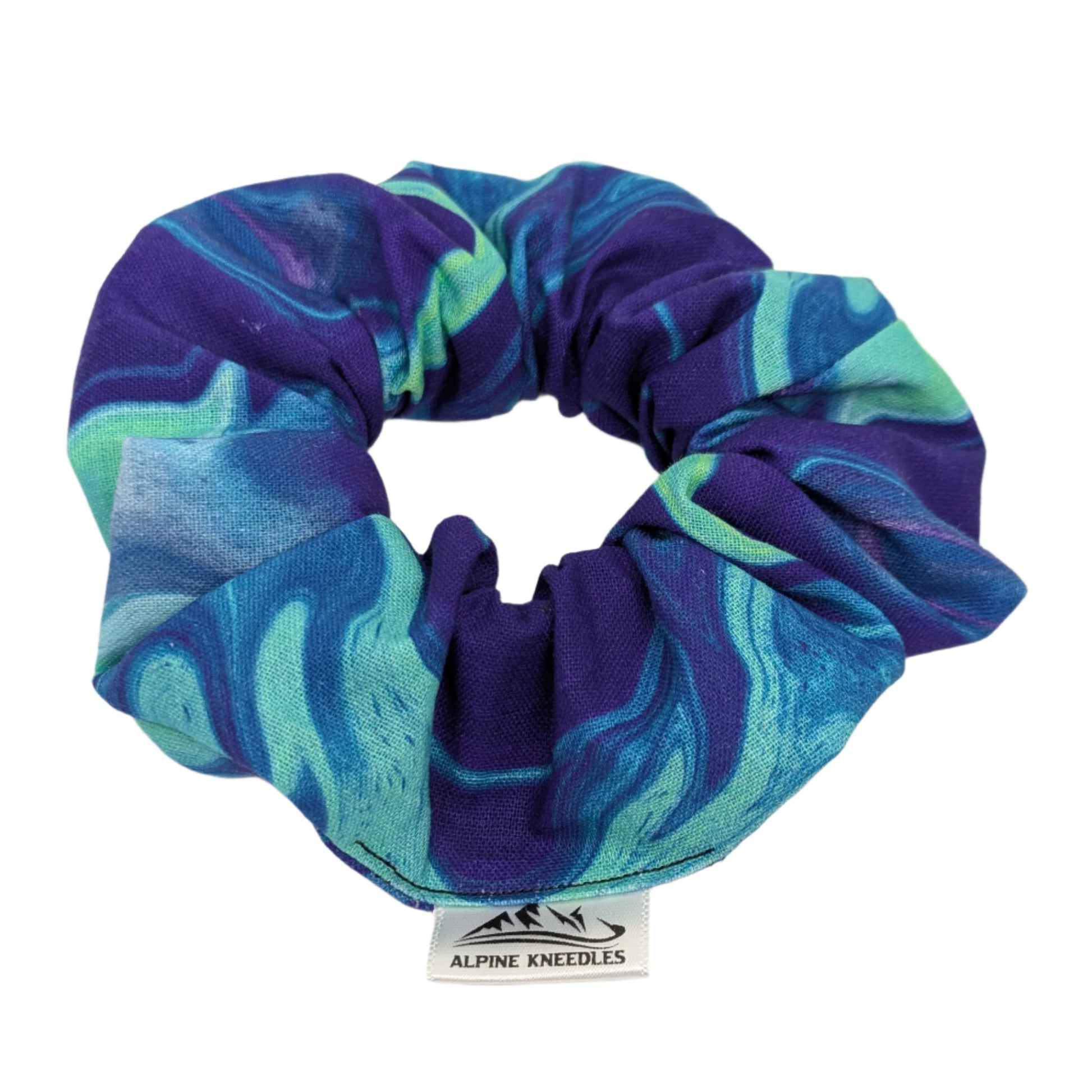 Pool Party - Maple Cotton Scrunchie