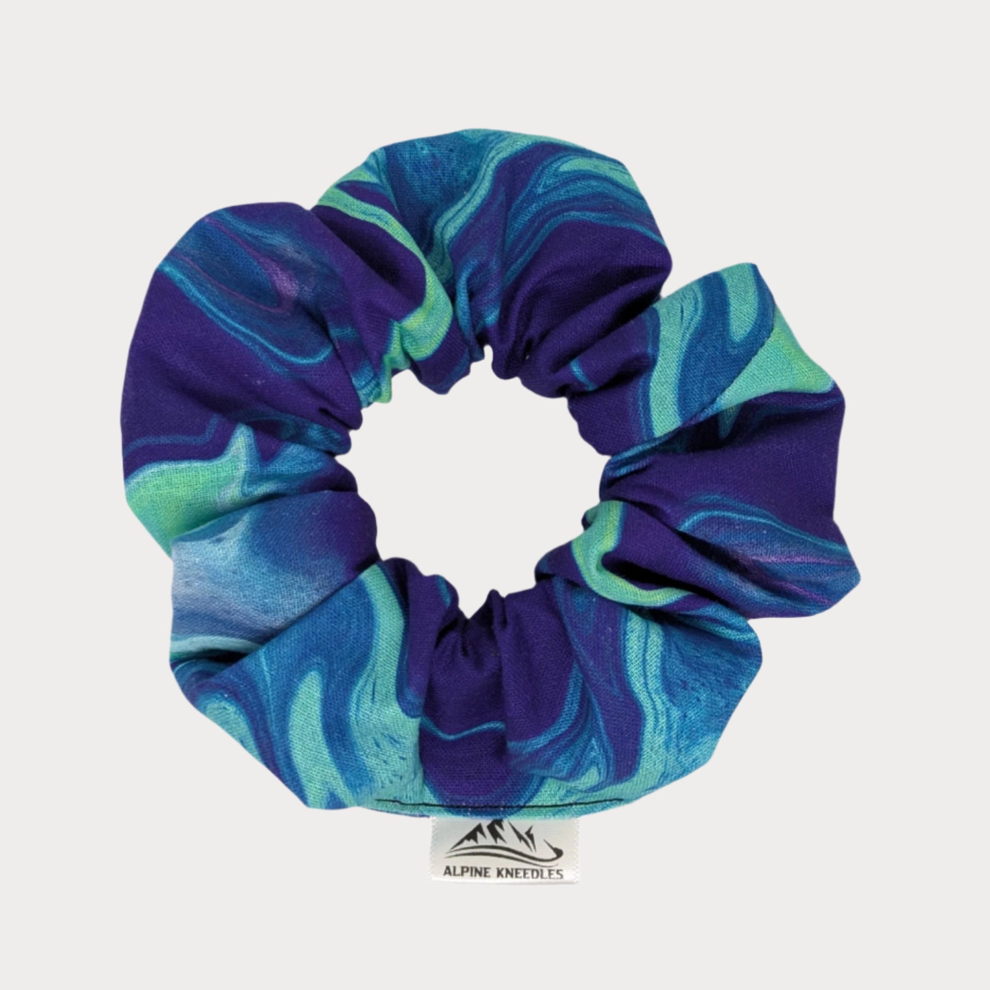 Pool Party - Maple Cotton Scrunchie