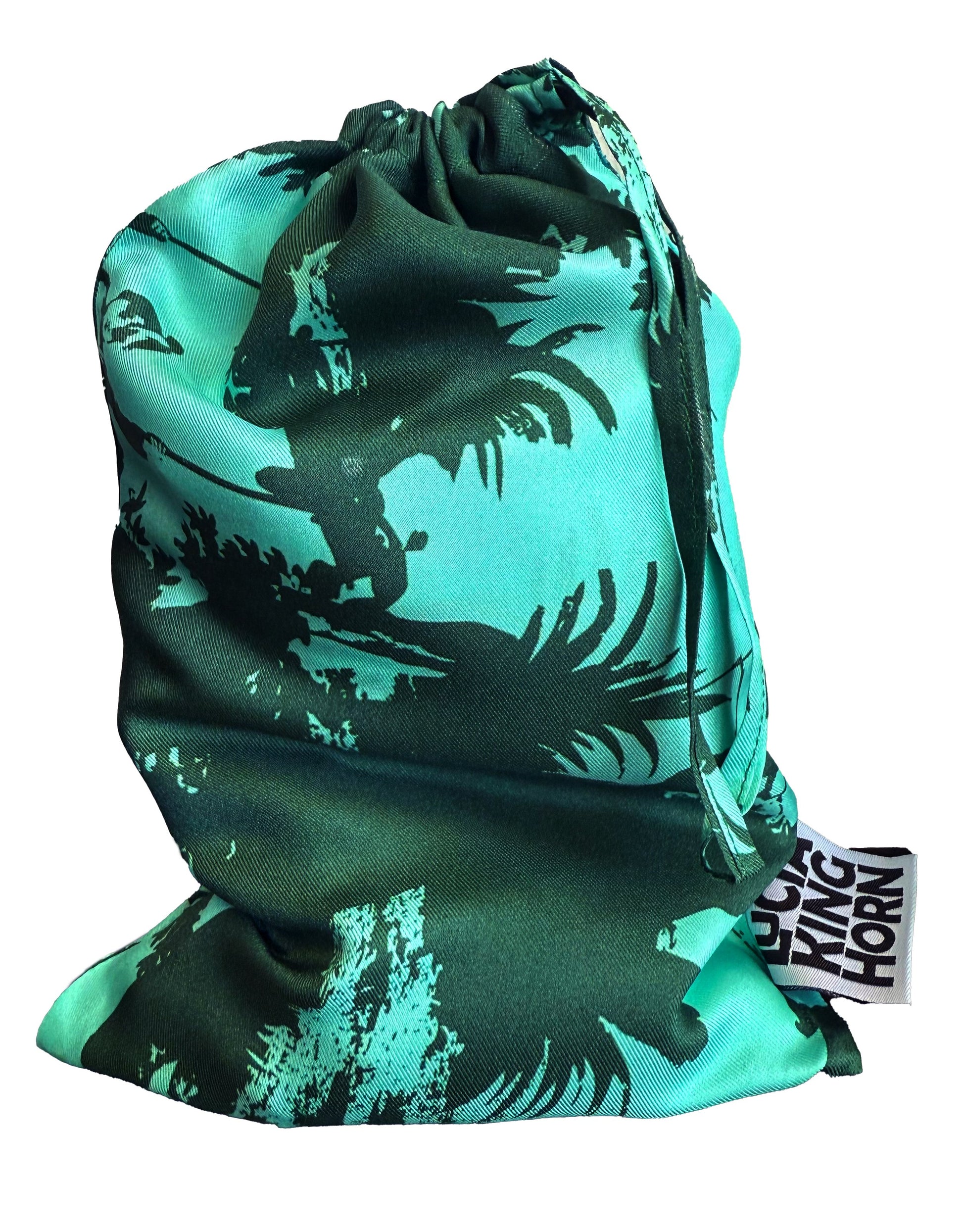 pop toile aqua silk caftan