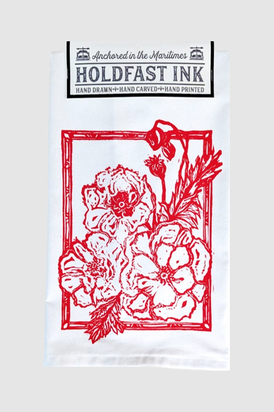Poppies Tea Towel